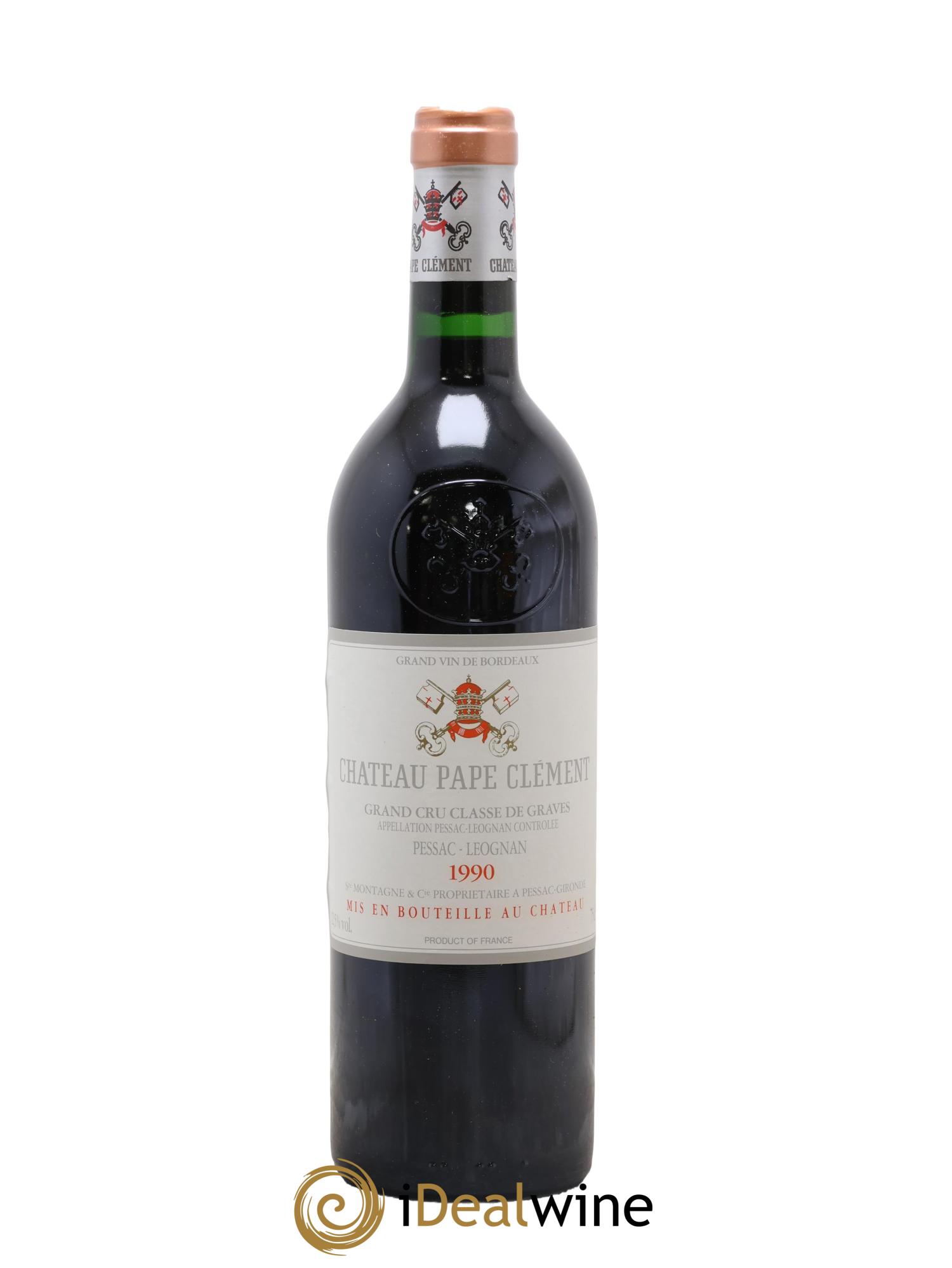 Château Pape Clément Cru Classé de Graves 1990 - Lot of 1 bottle - 0