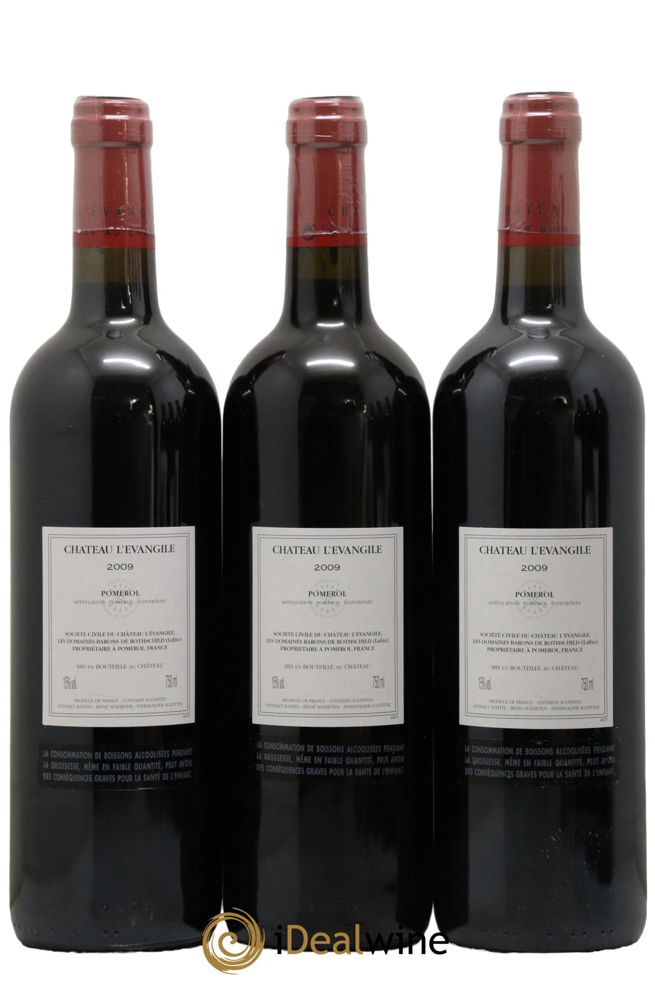Château l' Évangile 2009 - Lotto di 12 bottiglie - 6
