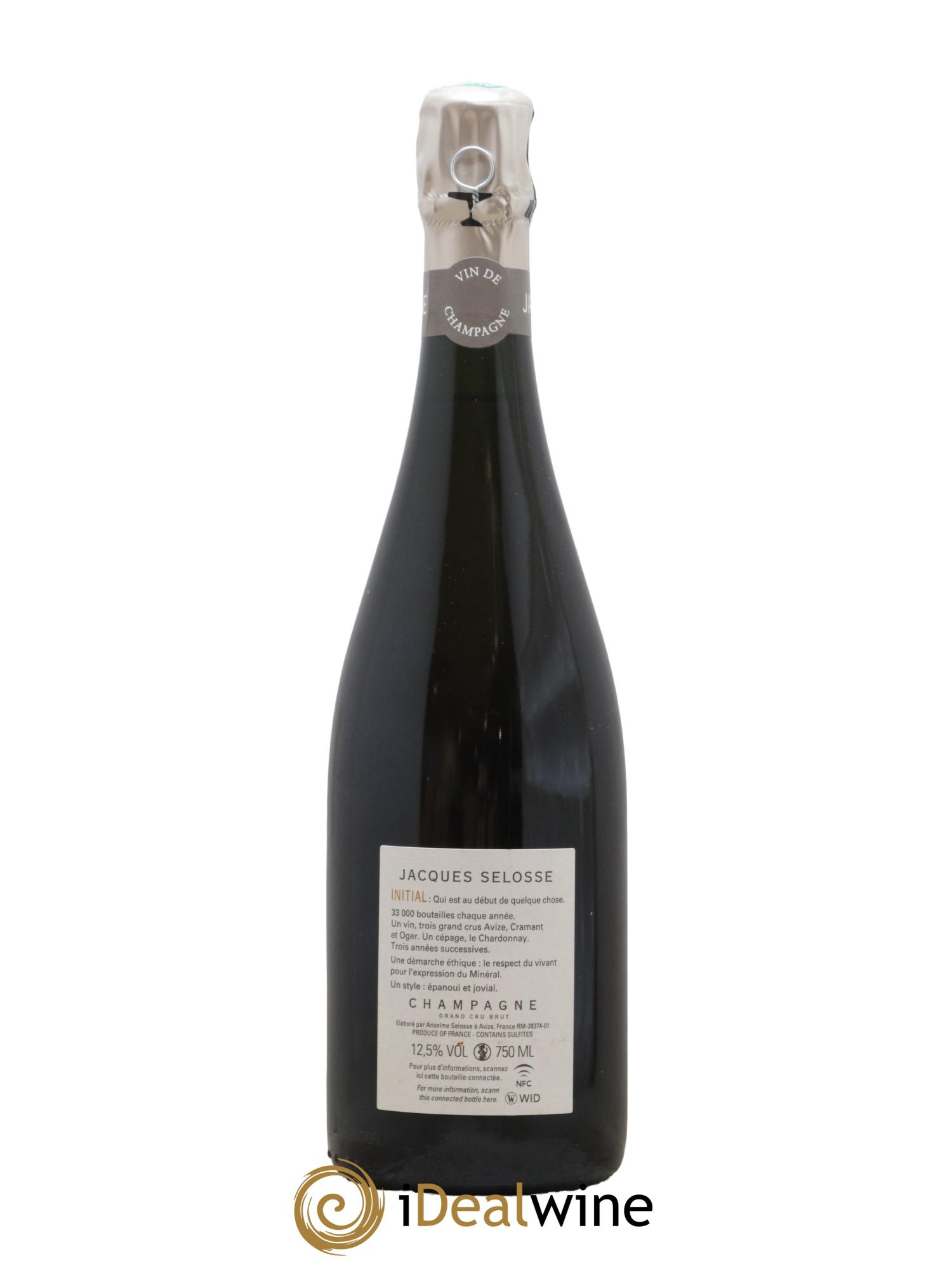 Initial Brut Jacques Selosse - Lot de 1 bouteille - 1