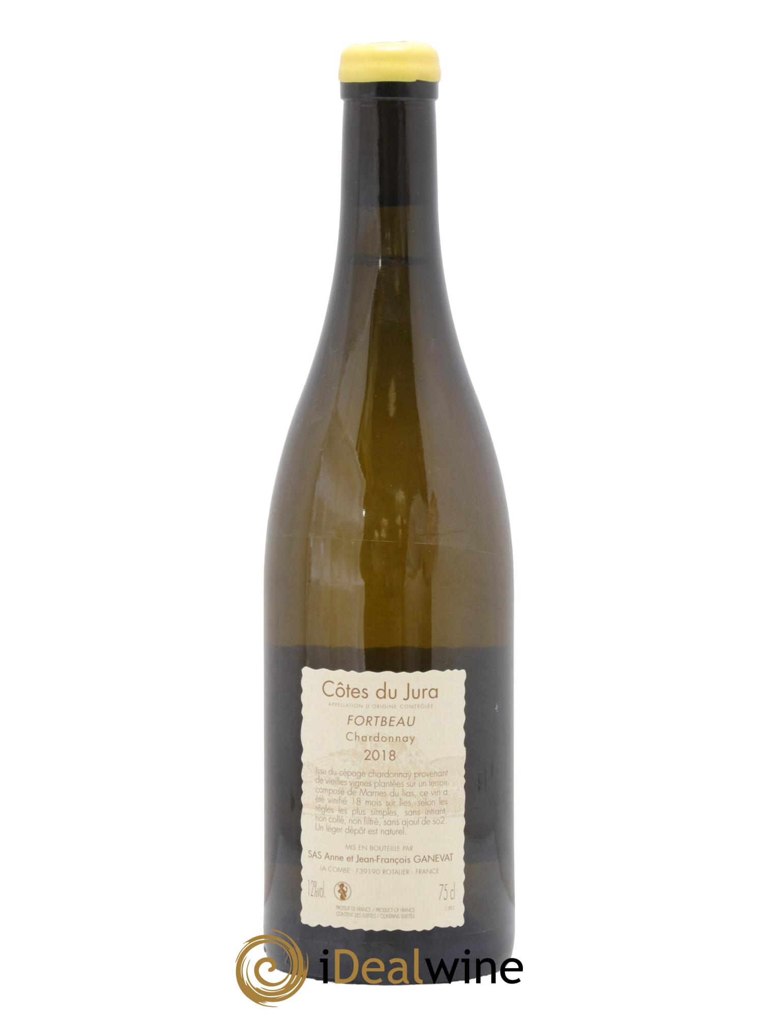 Vin de France (anciennement Côtes du Jura) Fortbeau Anne et Jean François Ganevat 2018 - Posten von 1 Flasche - 1