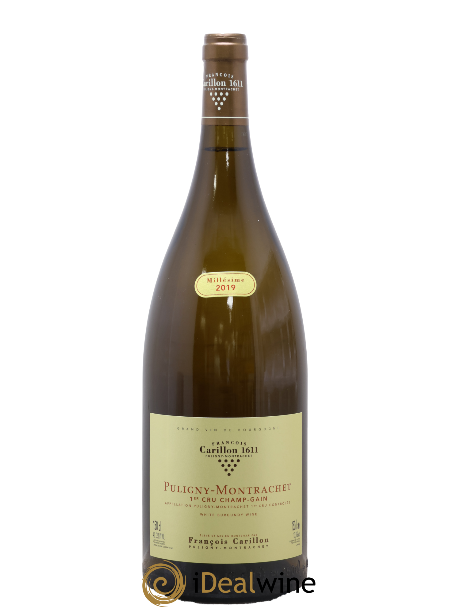 Puligny-Montrachet 1er Cru Champ-Gain François Carillon 2019 - Lot de 1 magnum - 0