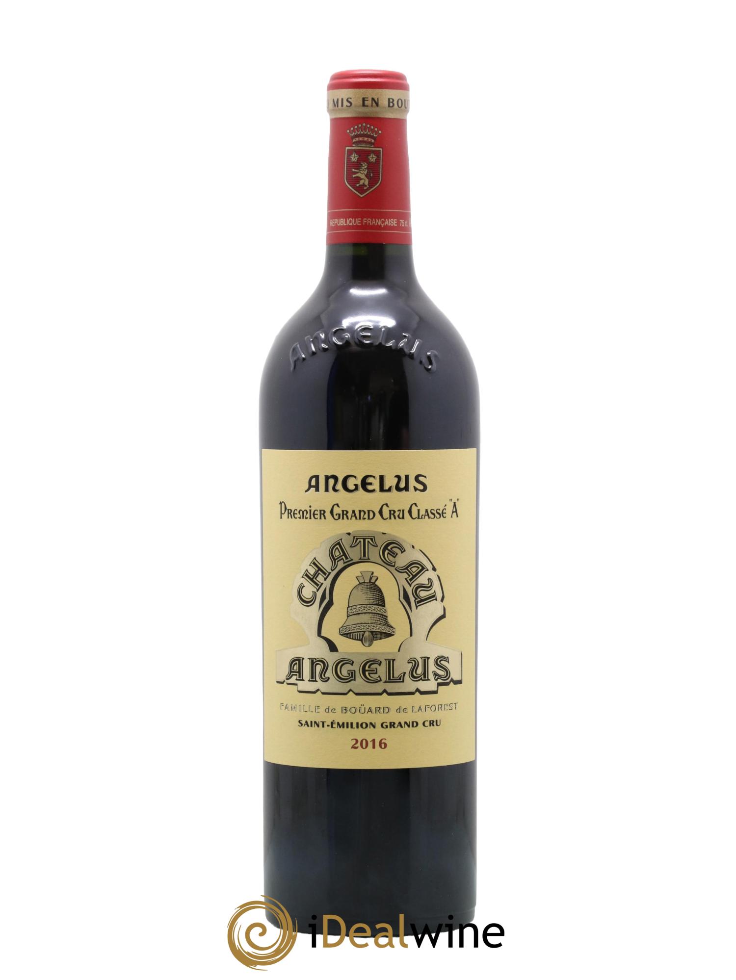 Château Angélus 1er Grand Cru Classé A 2016 - Lot de 1 bouteille - 1