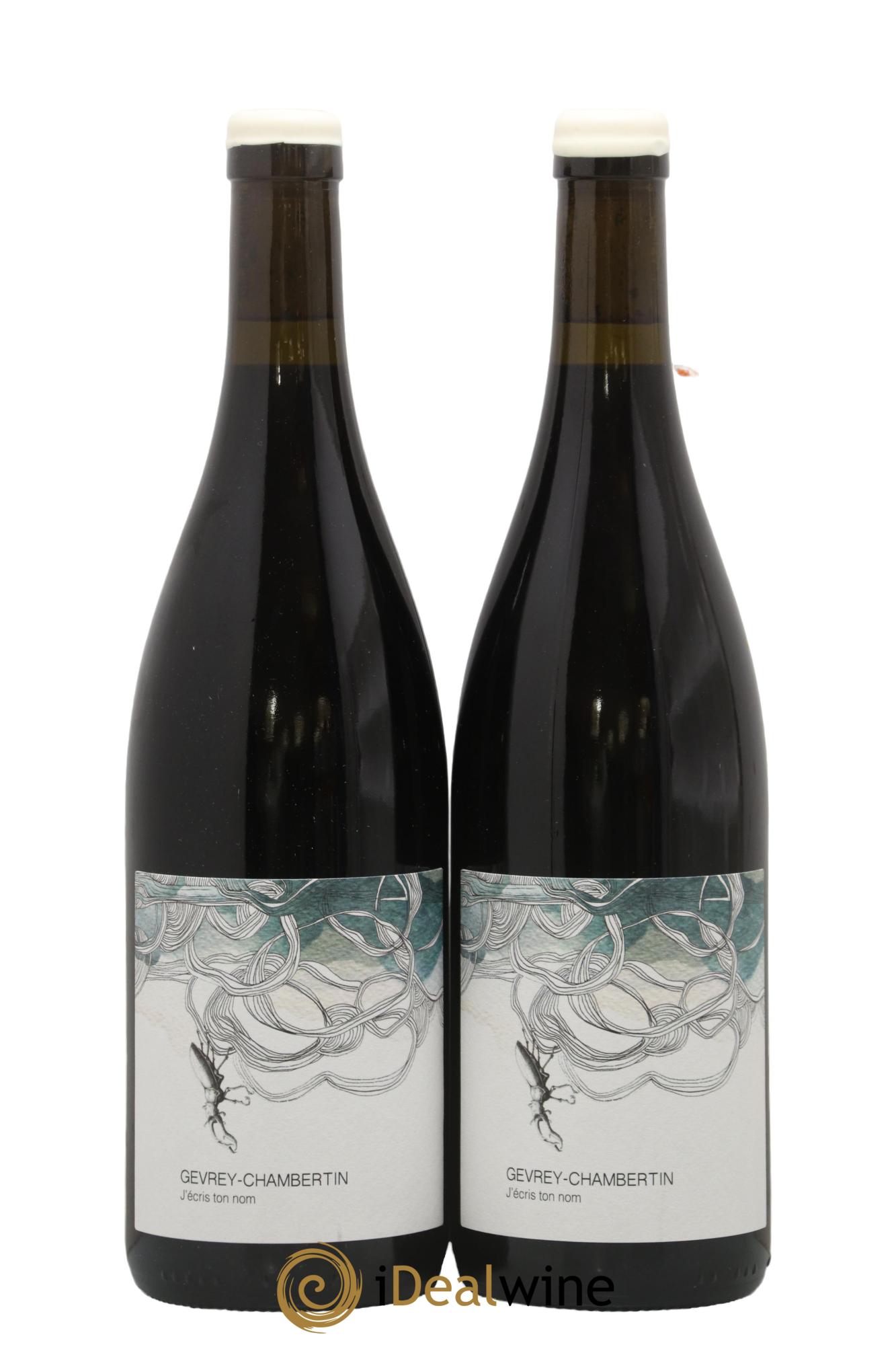 Gevrey-Chambertin J'écris ton nom Les Horées J'écris Ton Nom Les Horées 2023 - Posten von 2 Flaschen - 0