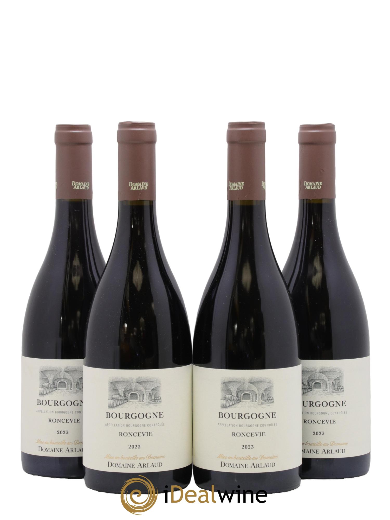 Bourgogne Roncevie Arlaud 2023 - Lot de 4 bouteilles - 0
