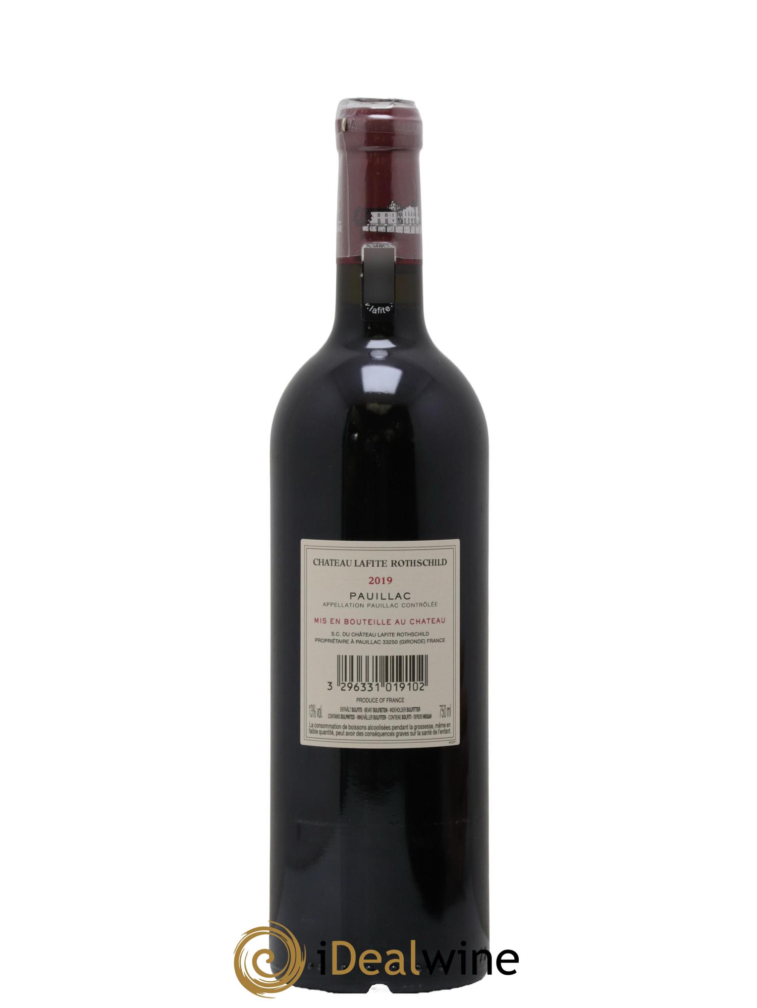 Château Lafite Rothschild 1er Grand Cru Classé 2019 - Lot of 1 bottle - 2