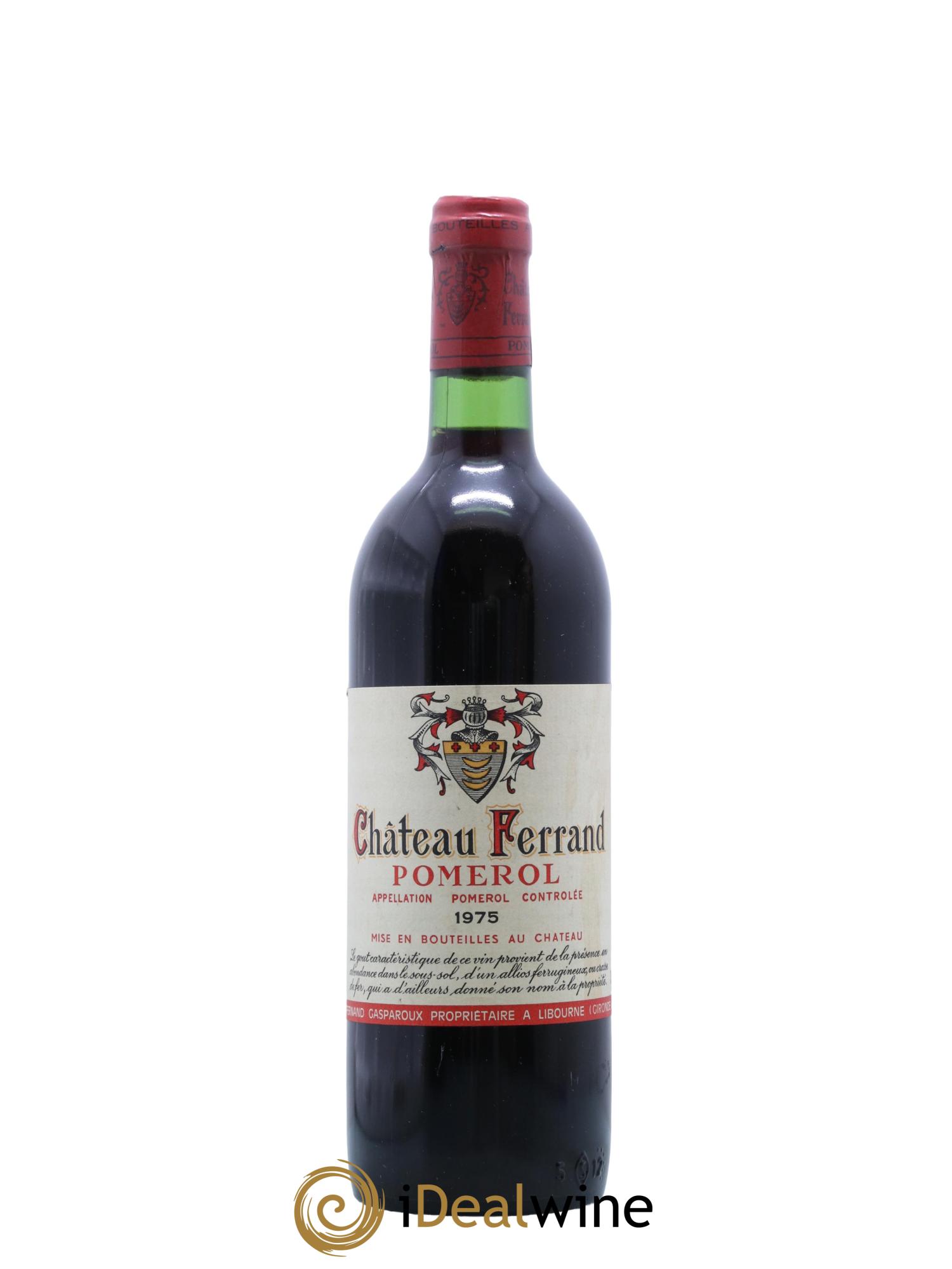 Château Ferrand 1975 - Posten von 1 Flasche - 0