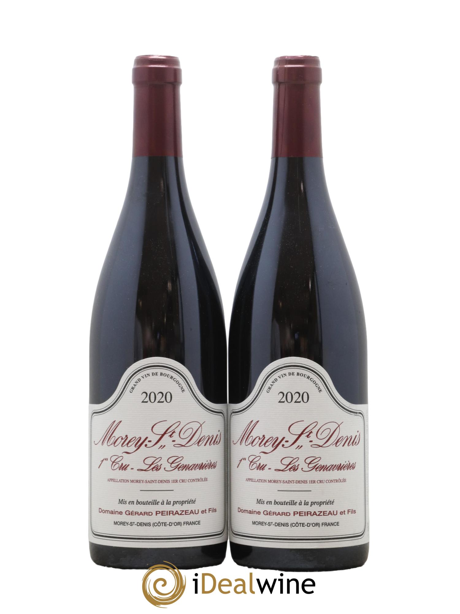 Morey-Saint-Denis 1er Cru Les Genavrières Peirazeau (Domaine) 2020 - Lot de 2 bouteilles - 0