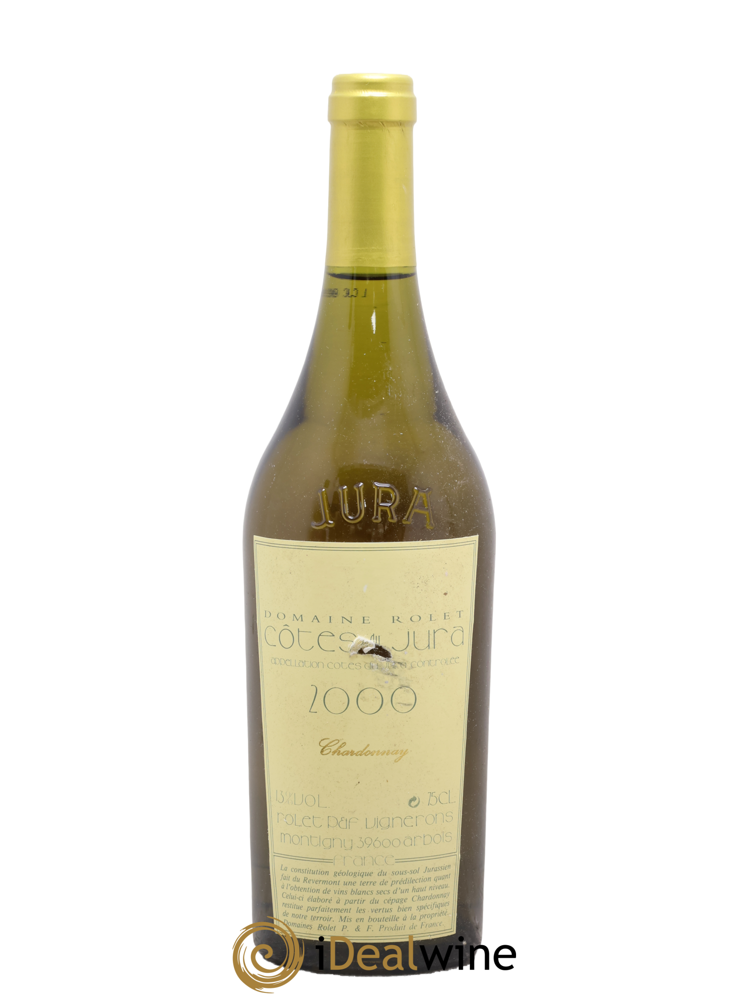 Côtes du Jura Tradition Domaine Rolet 2000 - Lot de 1 bouteille - 0