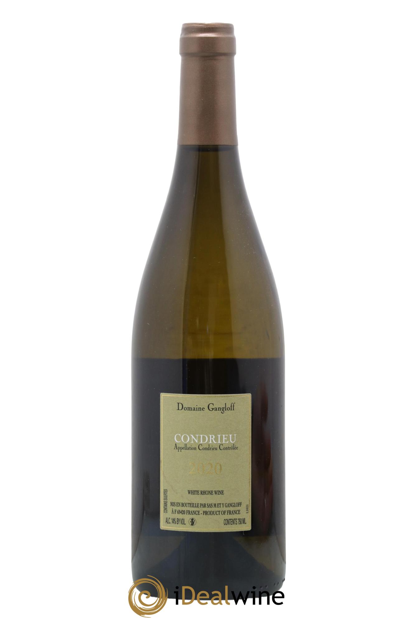 Condrieu Domaine Gangloff (Domaine) 2020 - Lot de 1 bouteille - 1