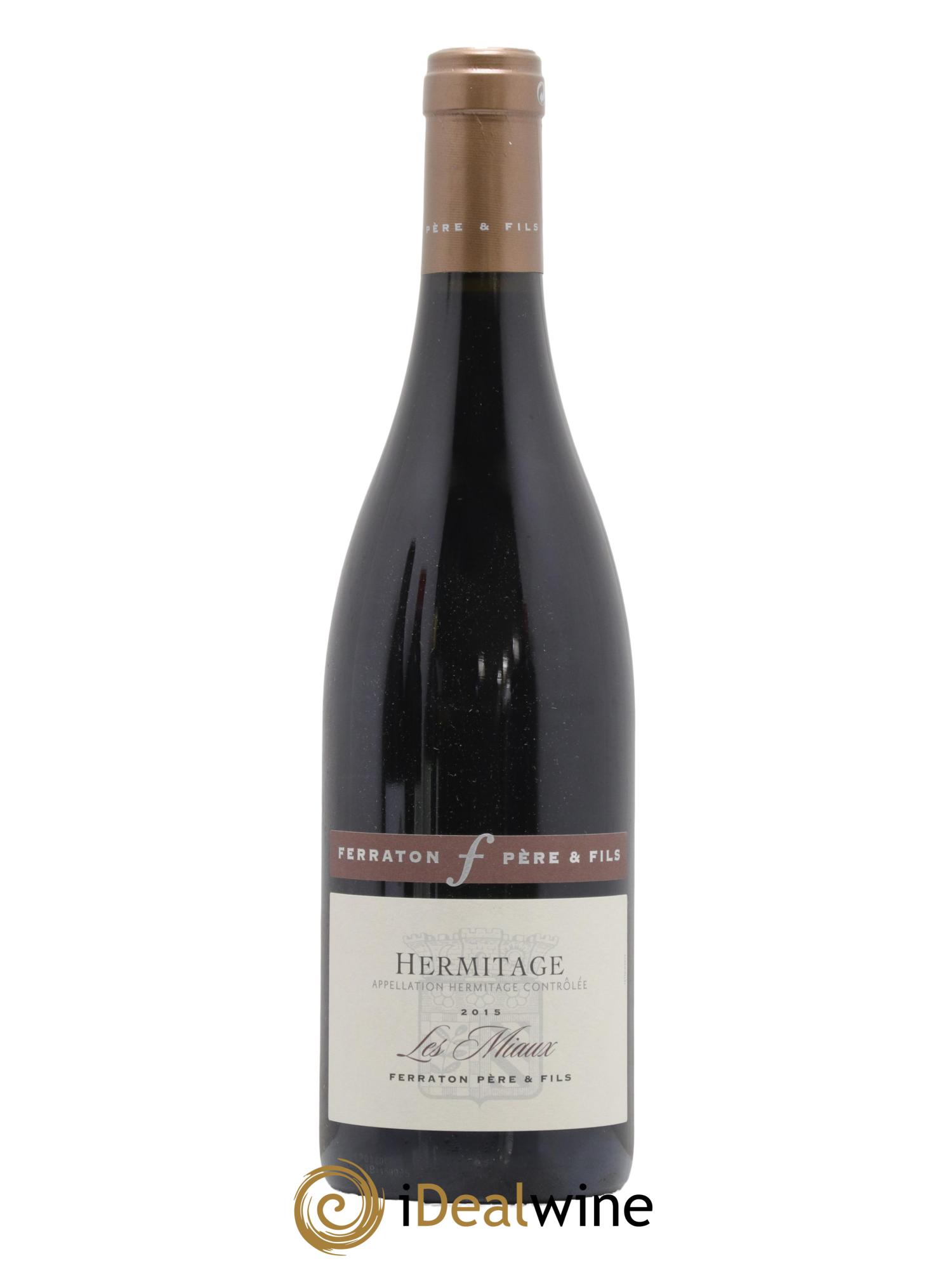 Hermitage Les Miaux Ferraton Père et Fils (Domaine) Les Miaux Ferraton 2015 - Lot de 1 bouteille - 0