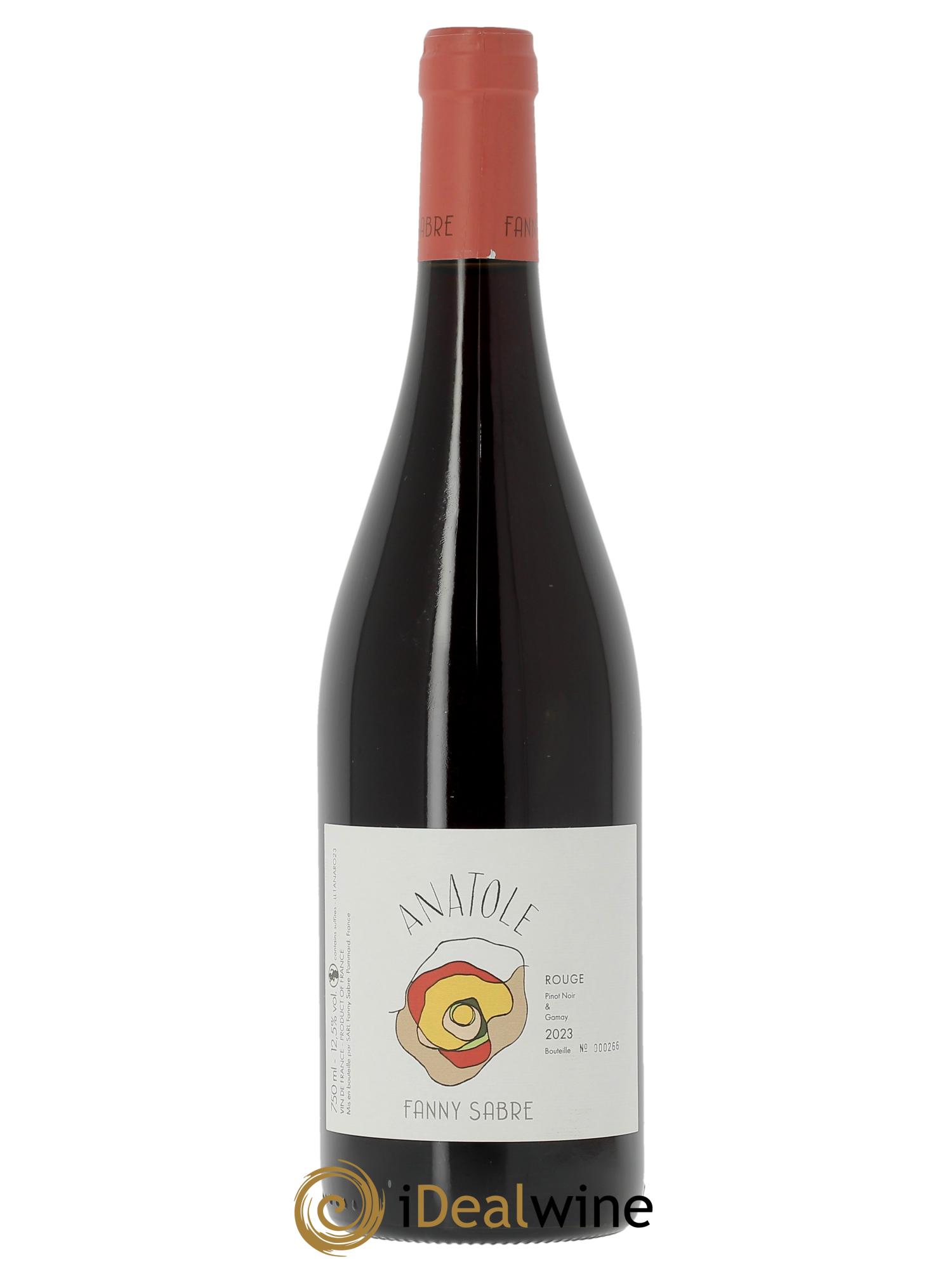 Vin de France Anatole Fanny Sabre  2023 - Lot de 1 bouteille - 0