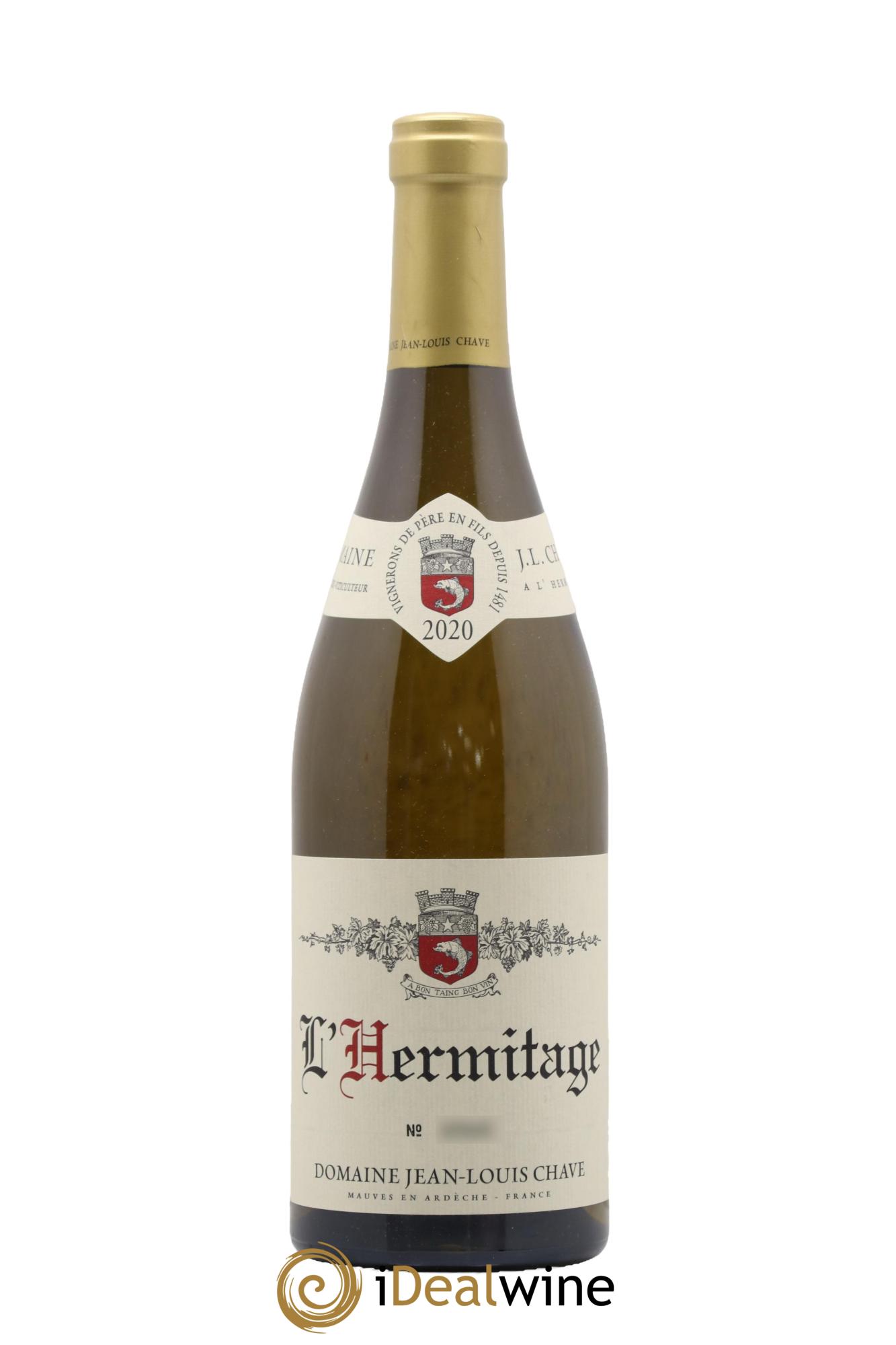 Hermitage Jean-Louis Chave 2020 - Lot de 1 bouteille - 0