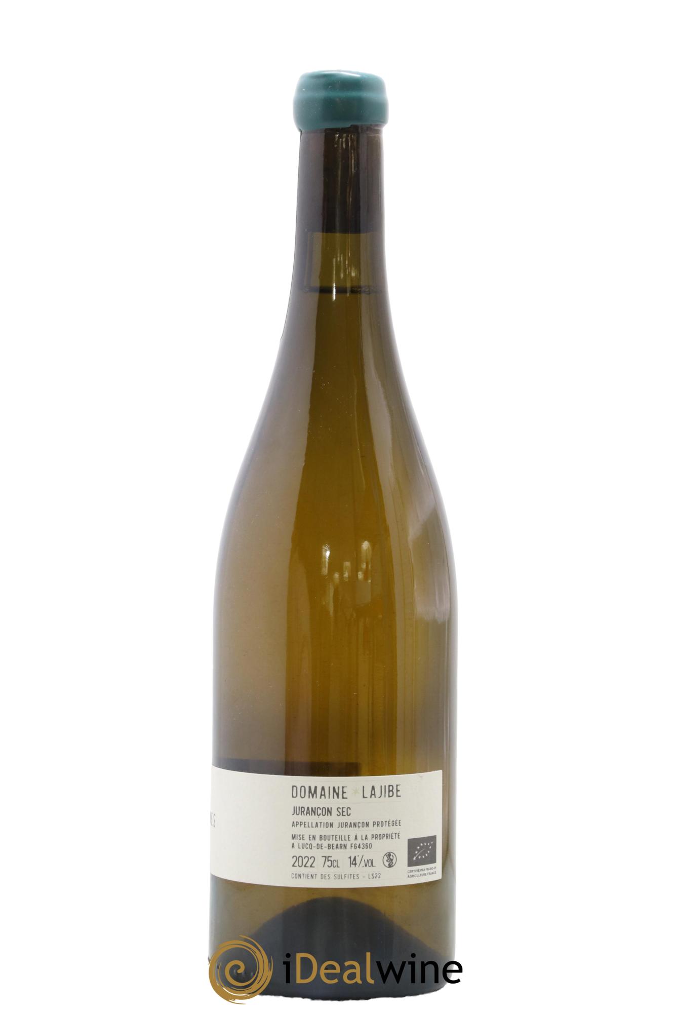 Jurançon sec Serres-Seques Domaine Lajibe - Jean-Baptiste Semmartin 2022 - Lot of 1 bottle - 1