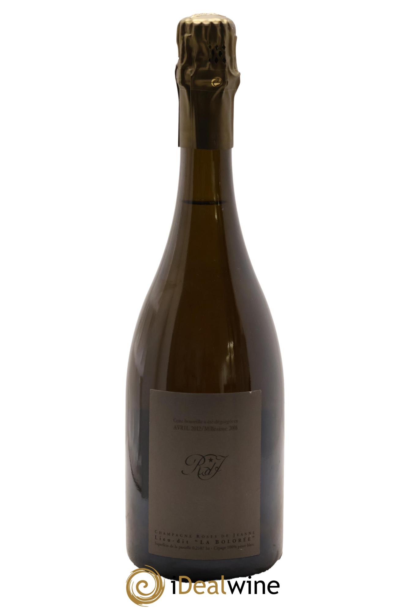 Roses de Jeanne La Bolorée Cédric Bouchard 2008 - Lot de 1 bouteille - 1