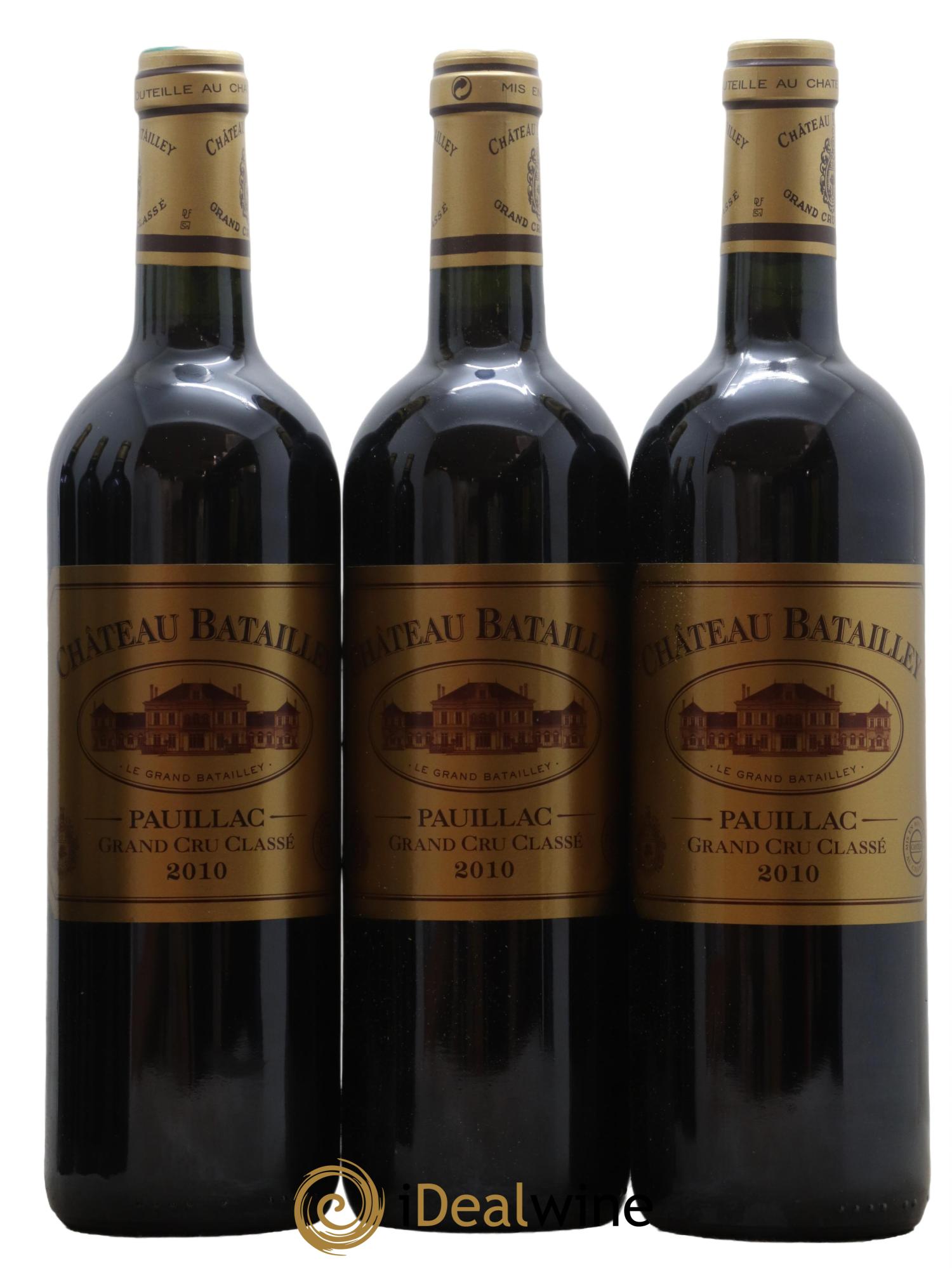 Château Batailley 5ème Grand Cru Classé 2010 - Lot de 6 bouteilles - 2