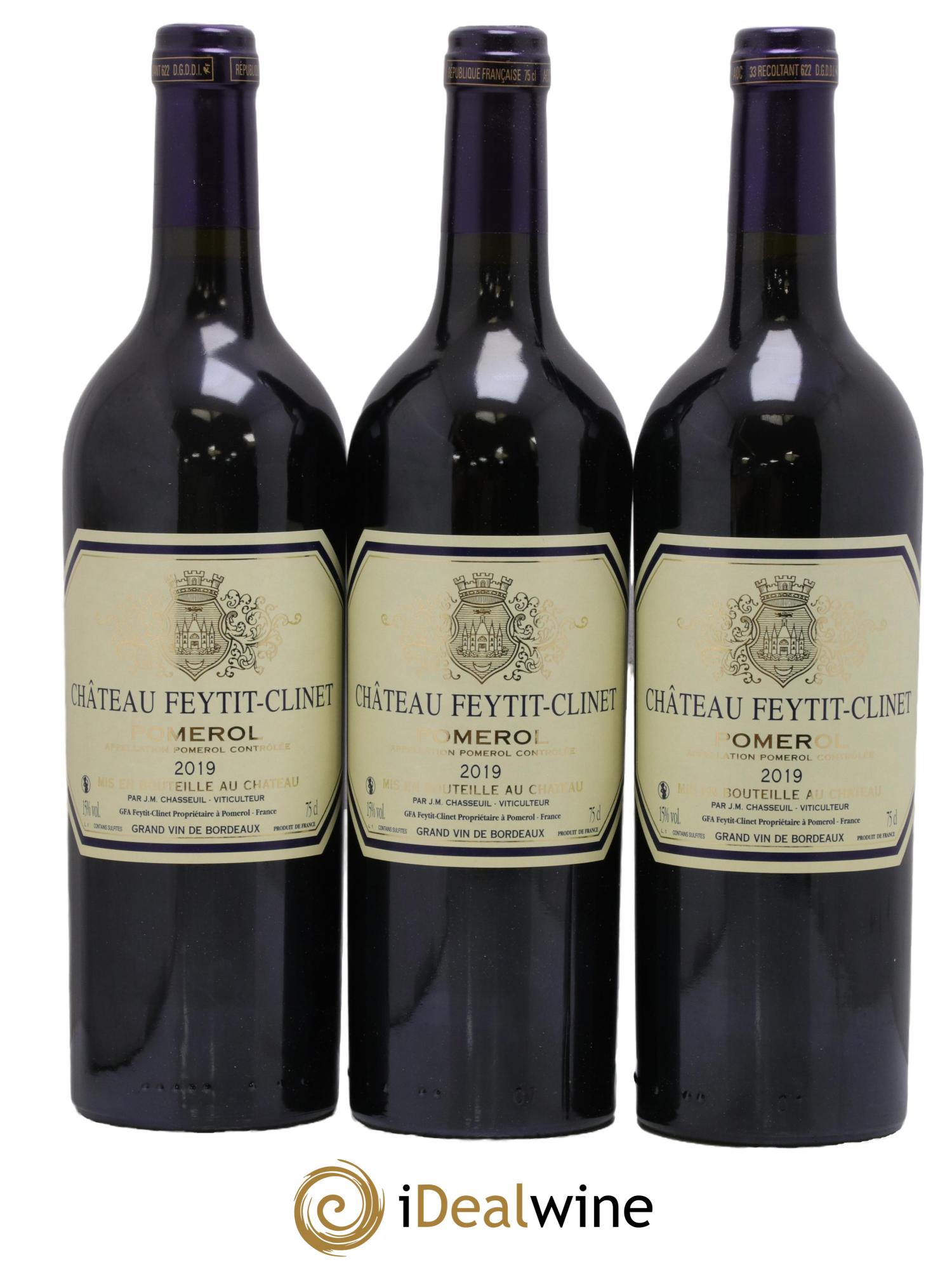 Château Feytit-Clinet 2019 - Posten von 3 Flaschen - 0