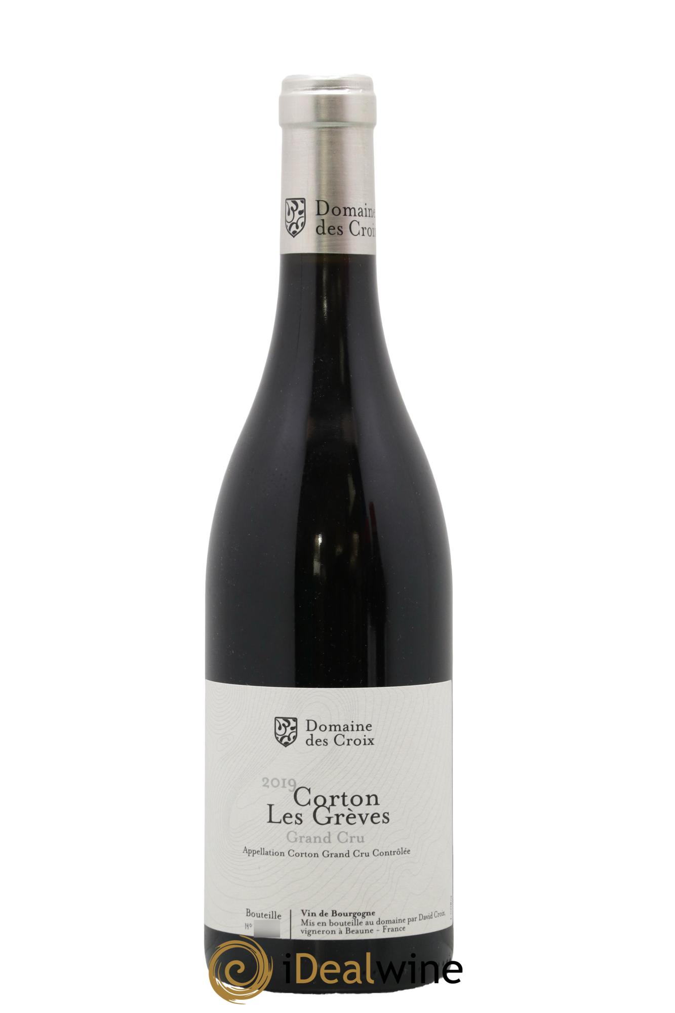 Corton Grand Cru Les Grèves Croix (Domaine des) 2019 - Lot de 1 bouteille - 0