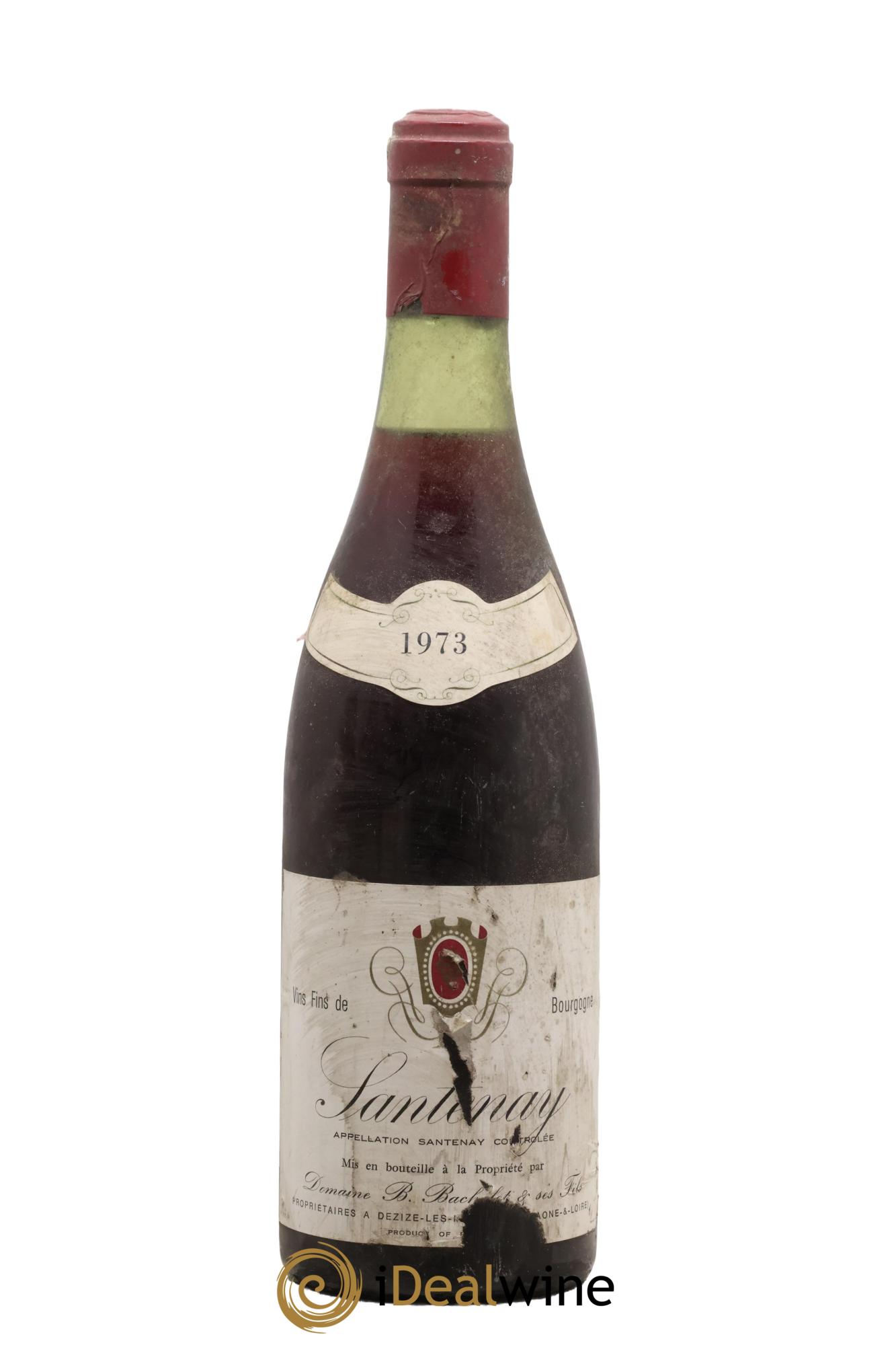 Santenay Bertrand Bachelet 1973 - Posten von 1 Flasche - 0