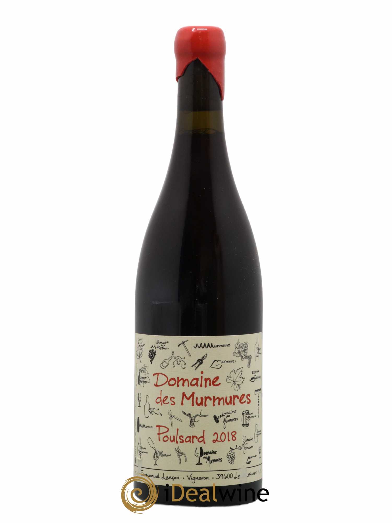 Vin de France Poulsard Murmures (Domaine des) - Emmanuel Lançon 2018 - Lot de 1 bouteille - 0
