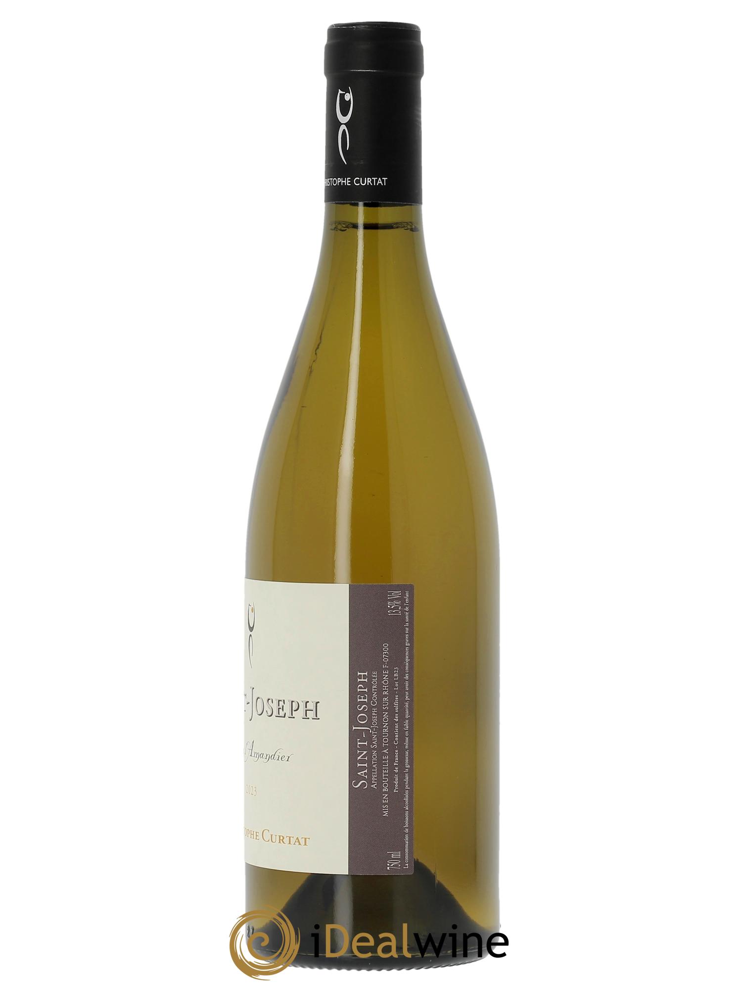 Saint-Joseph Sous l'Amandier Christophe Curtat (Domaine)  2023 - Lot of 1 bottle - 1