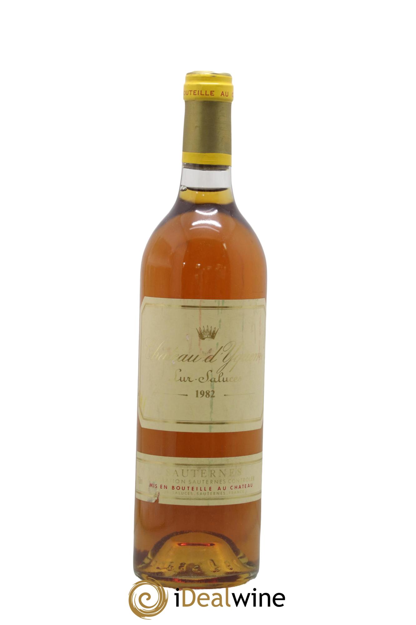 Château d' Yquem 1er Cru Classé Supérieur 1982 - Lot de 1 bouteille - 0