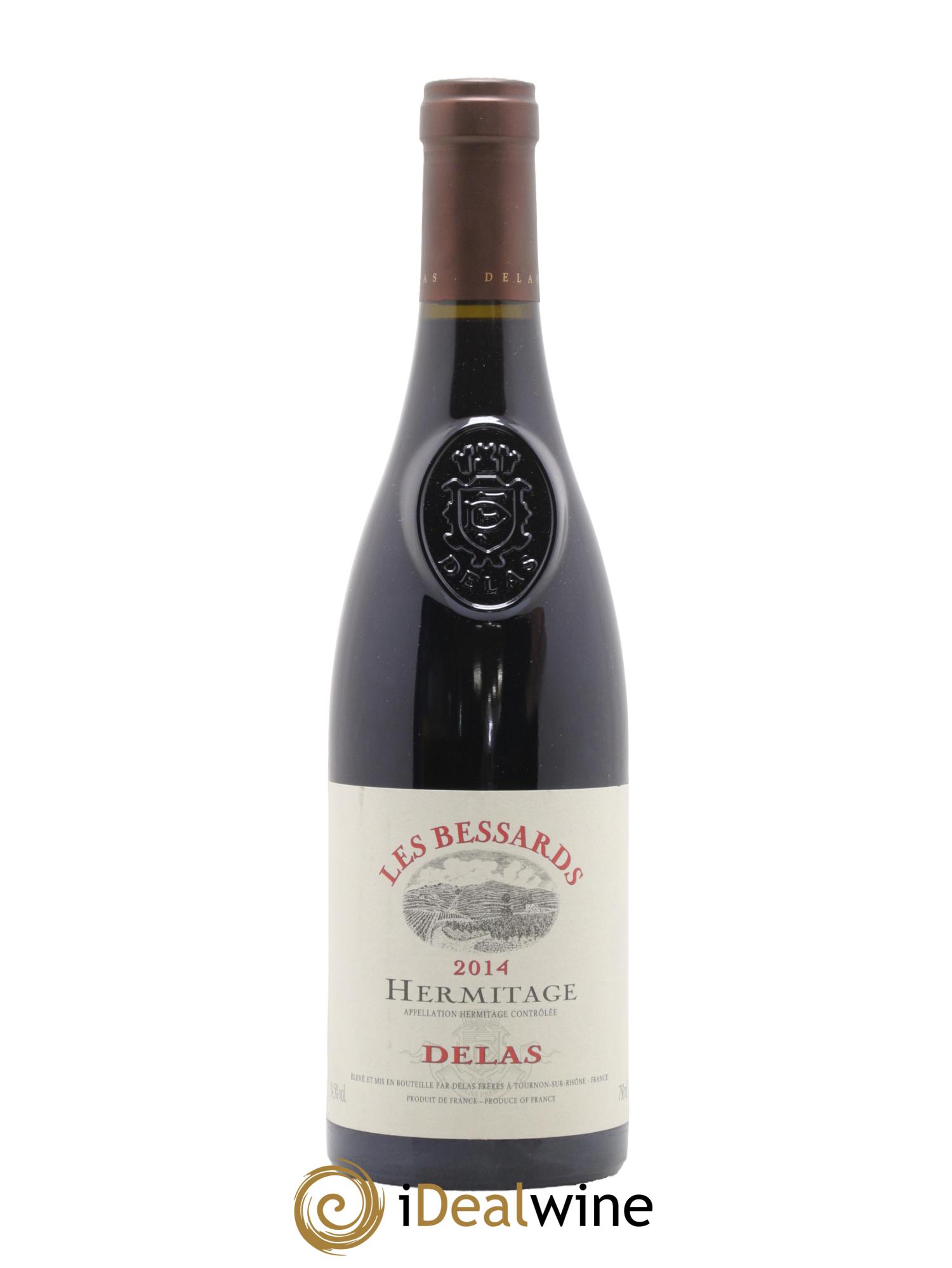 Hermitage Les Bessards Delas Frères 2014 - Posten von 1 Flasche - 0