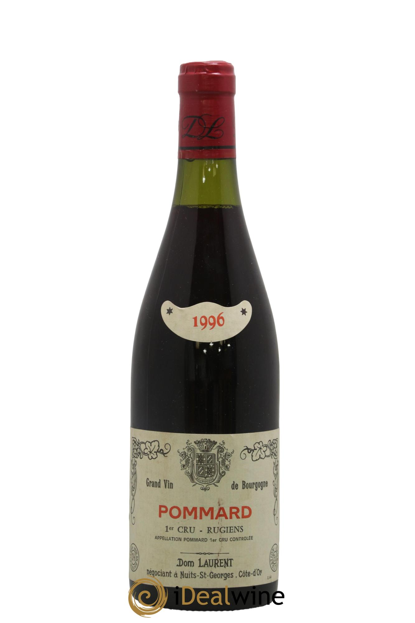 Pommard 1er Cru Rugiens Laurent Père et Fils 1996 - Lot de 1 bouteille - 0