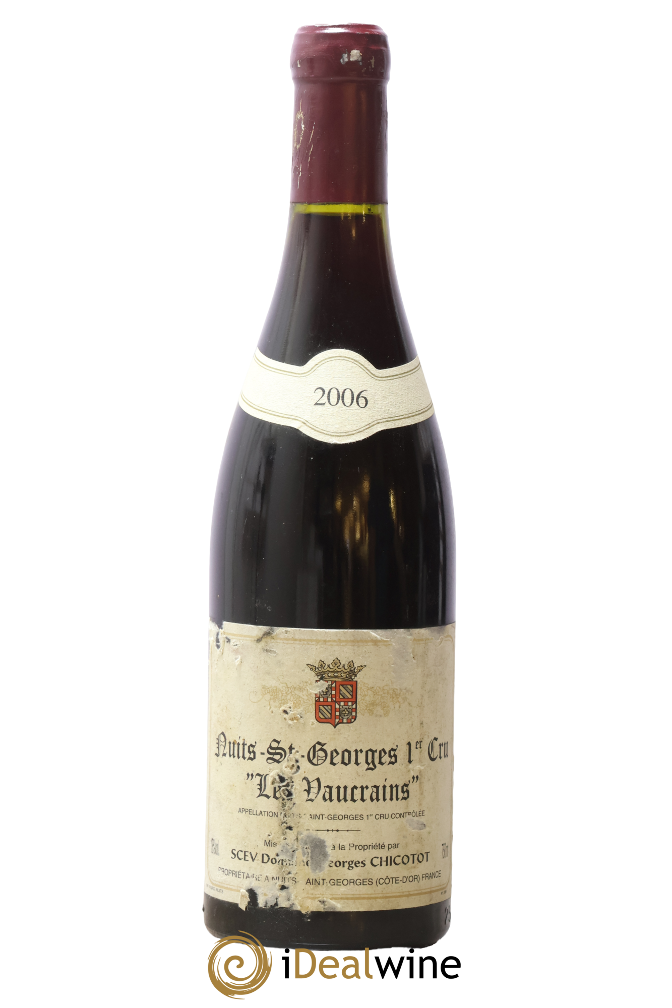 Nuits-Saint-Georges 1er Cru Les Vaucrains Chicotot 2006 - Posten von 1 Flasche - 0