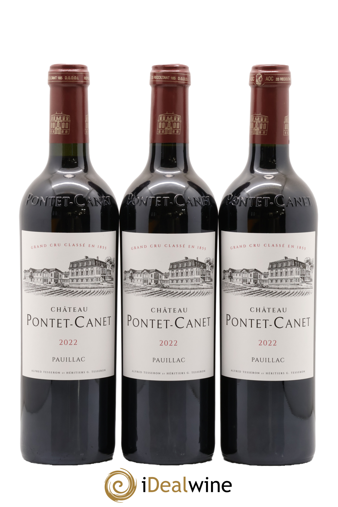 Château Pontet Canet 5ème Grand Cru Classé 2022 - Lot of 6 bottles - 2