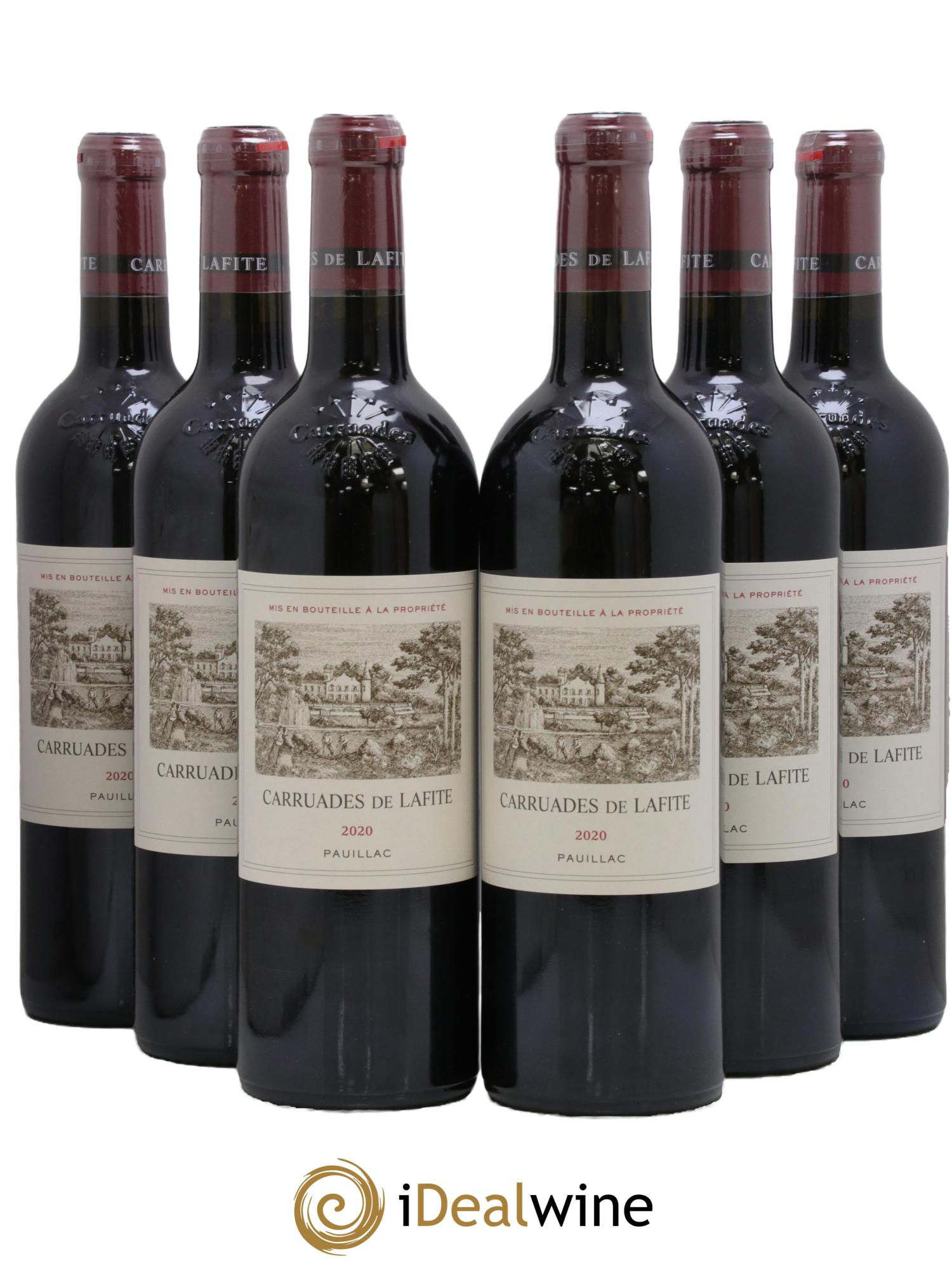 Carruades de Lafite Rothschild Second Vin 2020 - Lot de 6 bouteilles - 0