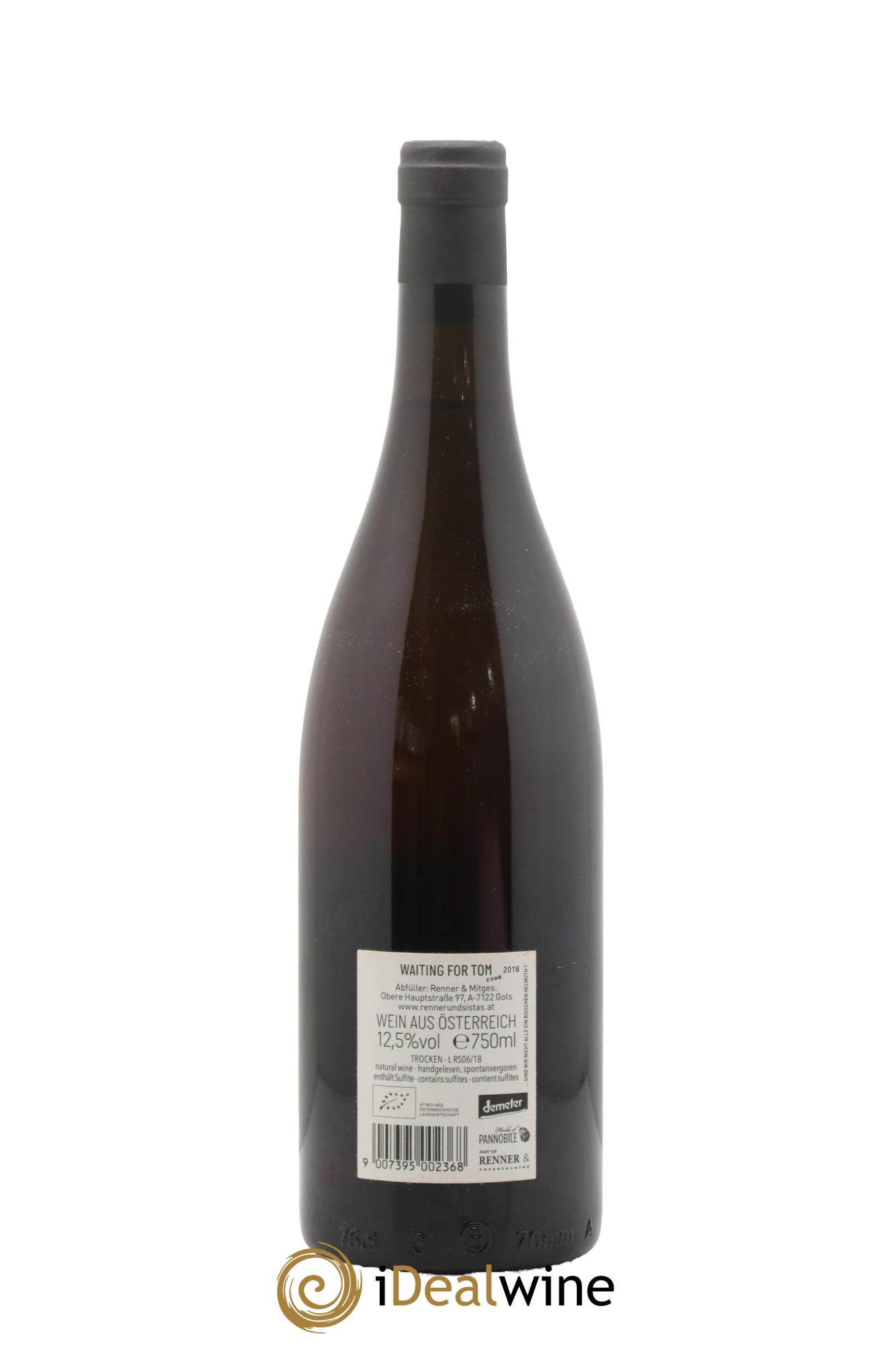 Autriche Waiting For Tom Rennersistas 2018 - Lot de 1 bouteille - 1