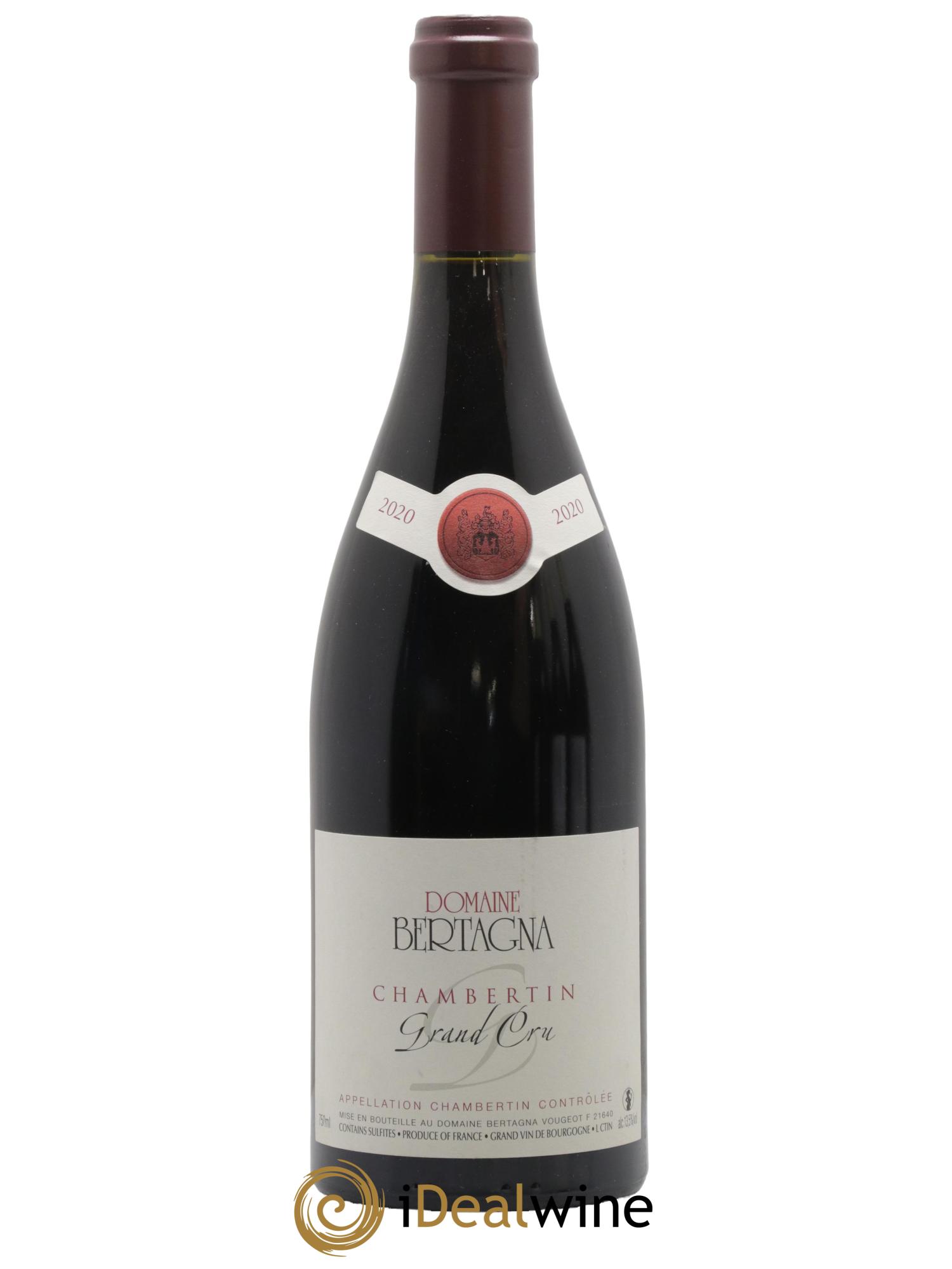 Chambertin Grand Cru Bertagna 2020 - Lot of 1 bottle - 0