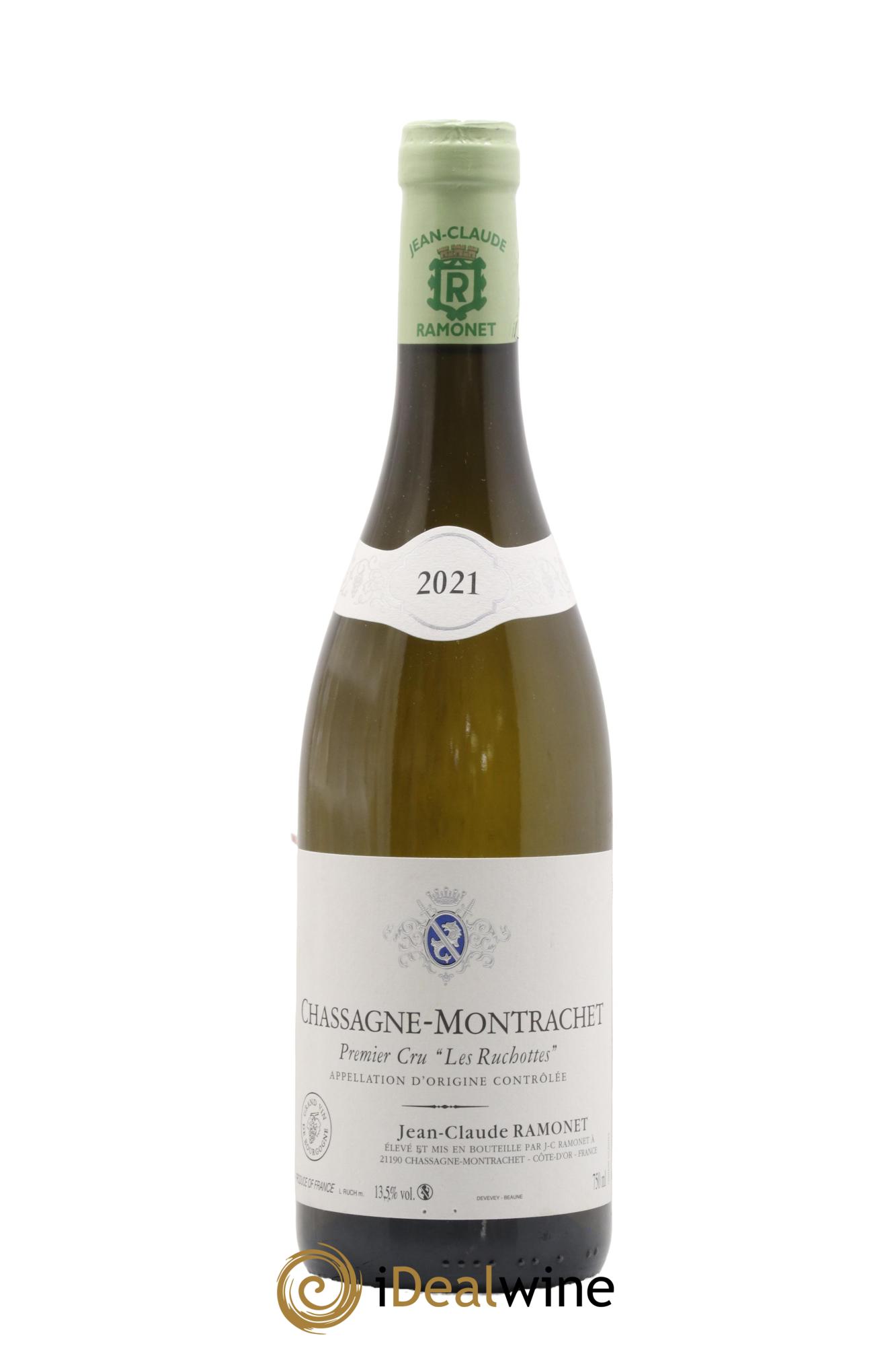 Chassagne-Montrachet 1er Cru Les Ruchottes Ramonet (Domaine) 2021 - Lot of 1 bottle - 0