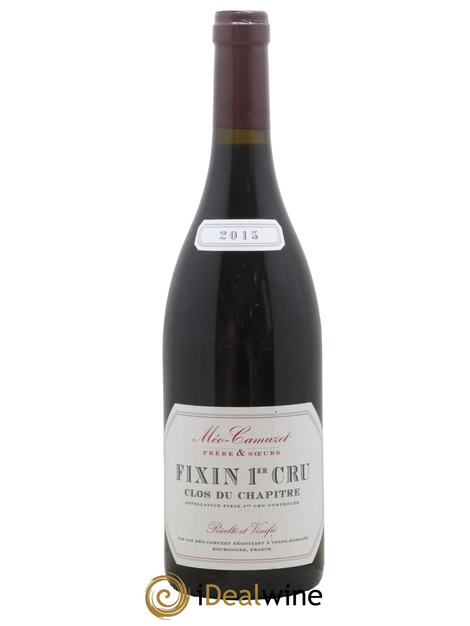Fixin 1er Cru Clos du Chapitre Méo-Camuzet (Frère & Soeurs) 2015 - Lot de 1 bouteille - 0