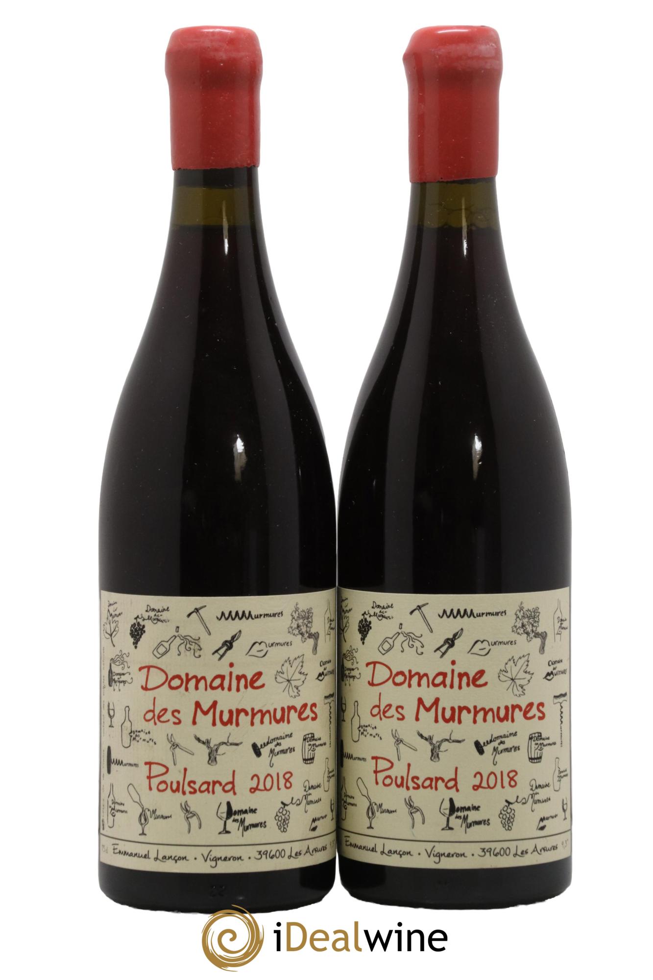 Vin de France Poulsard Murmures (Domaine des) - Emmanuel Lançon 2018 - Lot de 2 bouteilles - 0