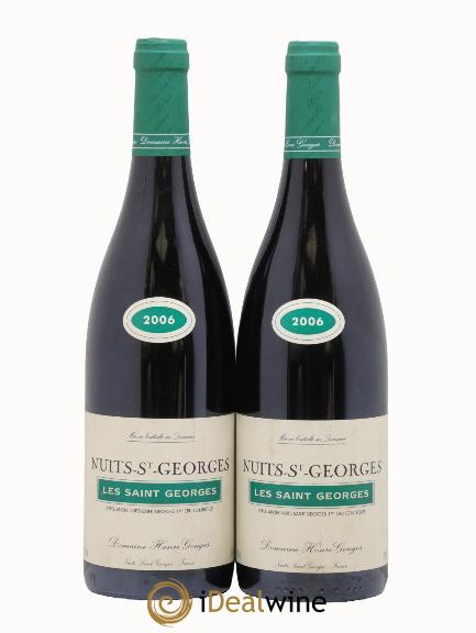 Nuits-Saint-Georges 1er Cru Les Saints Georges Henri Gouges 2006 - Posten von 2 Flaschen - 0
