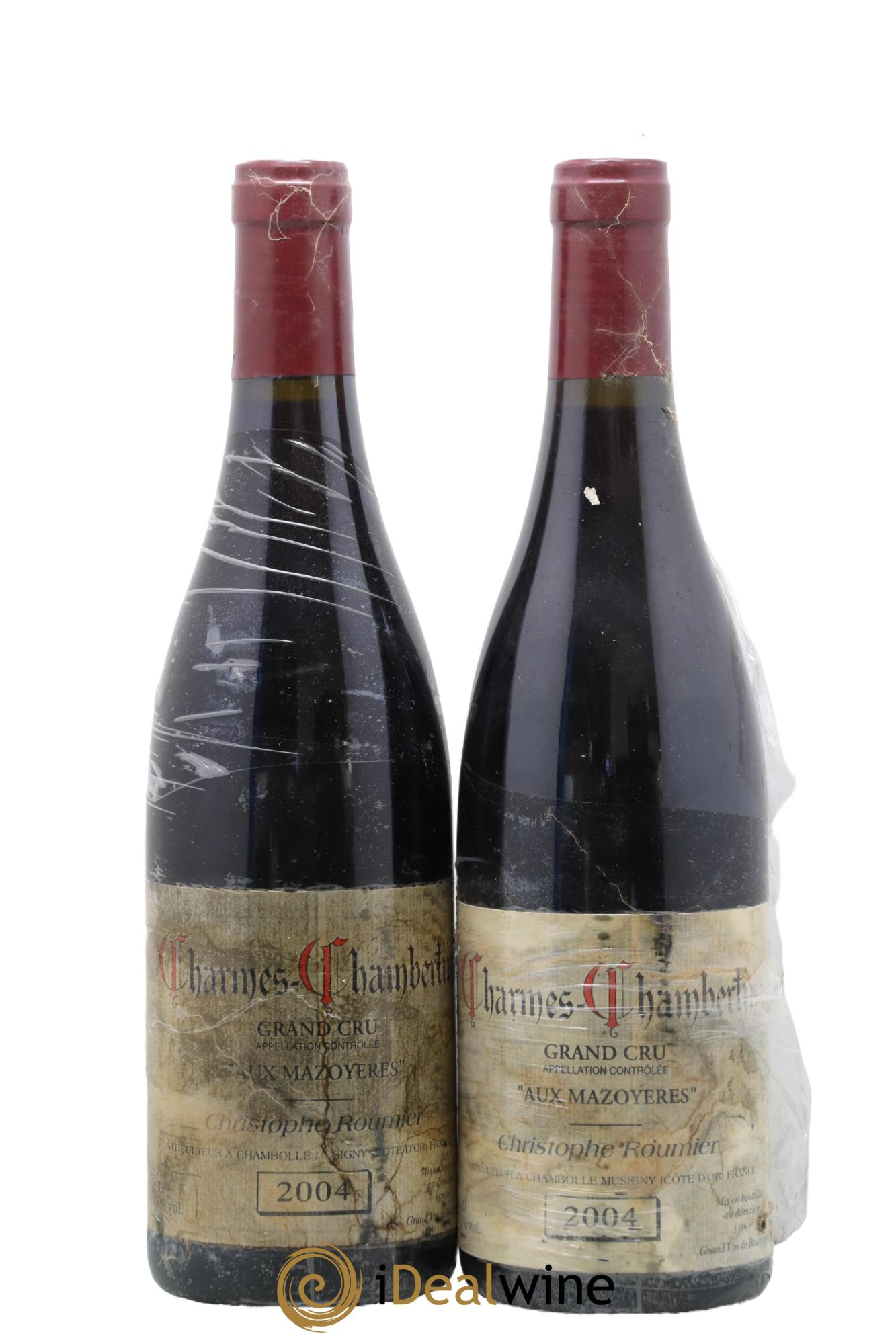 Charmes-Chambertin Grand Cru Aux Mazoyères Christophe Roumier 2004 - Lot de 2 bouteilles - 0