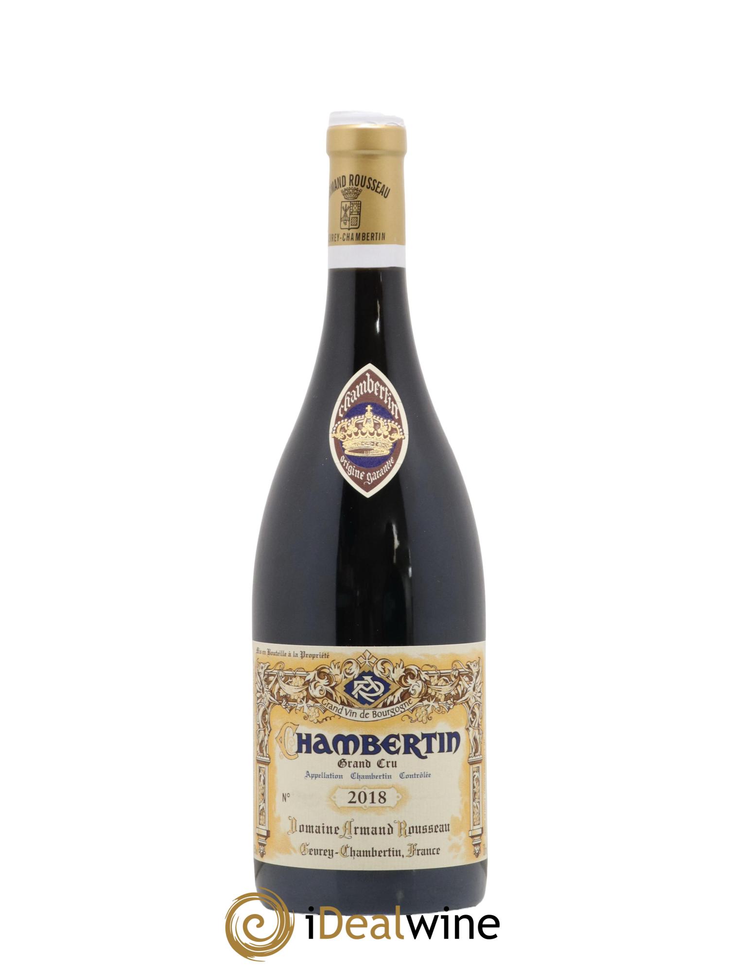 Chambertin Grand Cru Armand Rousseau (Domaine) 2018 - Posten von 1 Flasche - 0