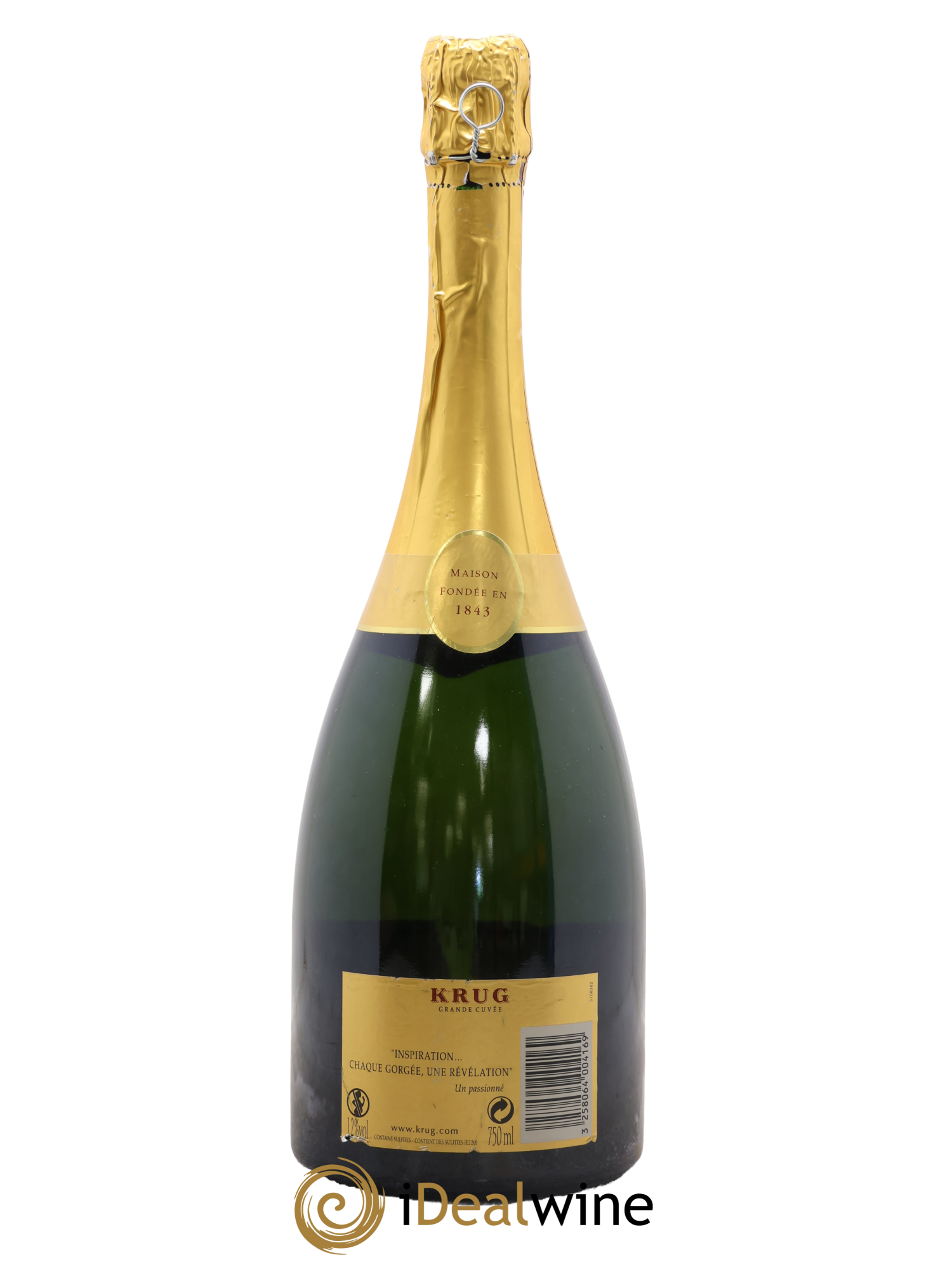 Grande Cuvée Brut Krug - Lot de 1 bouteille - 1