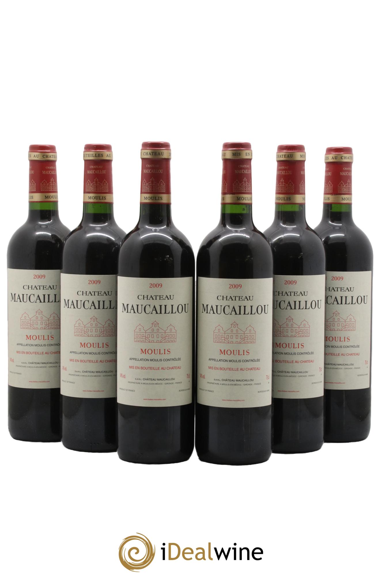 Château Maucaillou 2009 - Lot of 6 bottles - 0