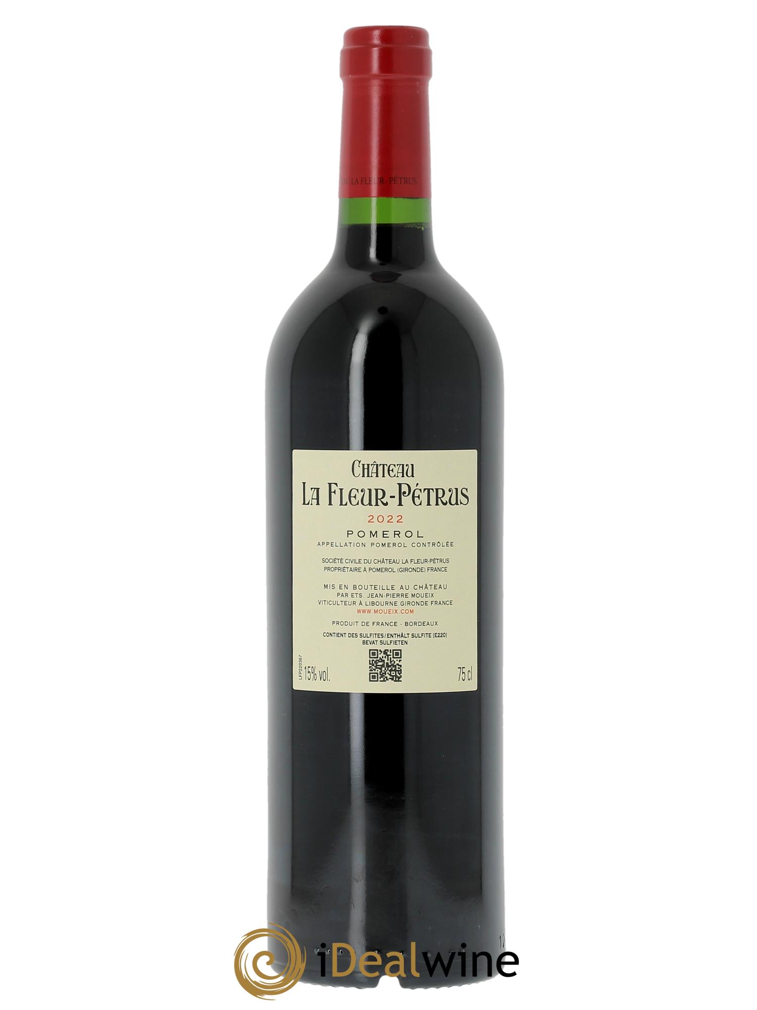 Château la Fleur Petrus (CBO à partir de 6 bts) 2022 - Lot de 1 bouteille - 1