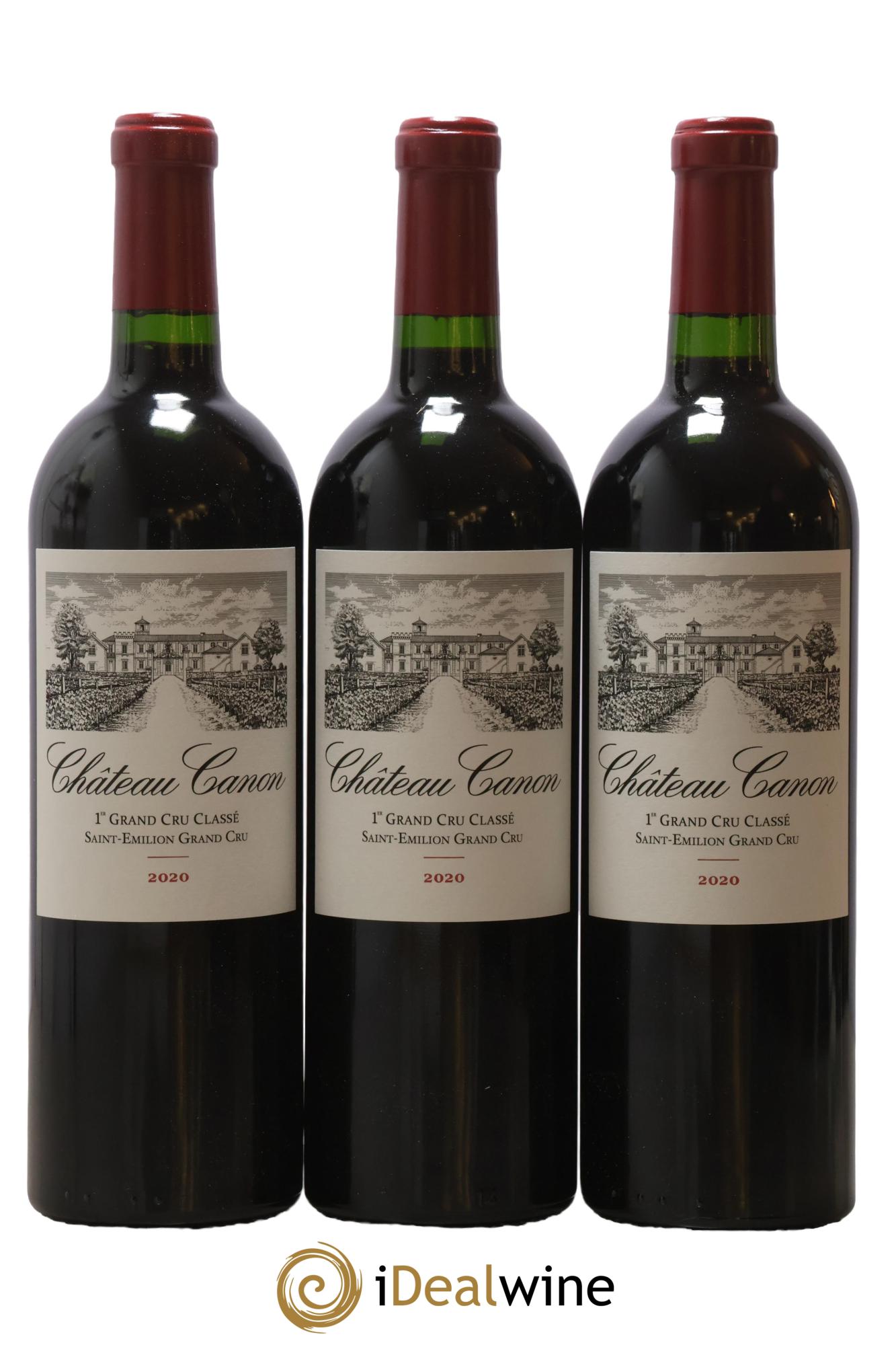 Château Canon 1er Grand Cru Classé B 2020 - Lot de 6 bouteilles - 2
