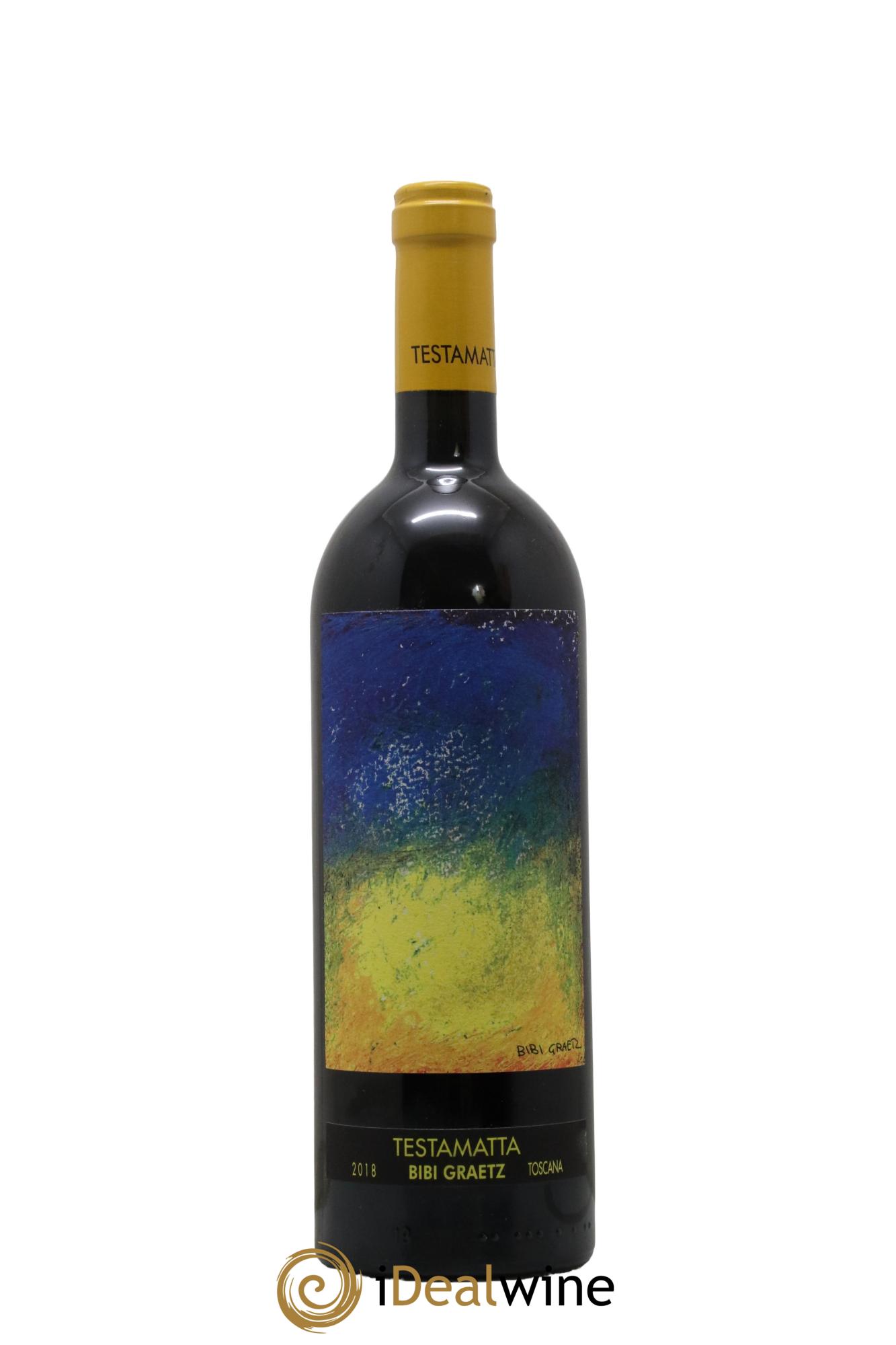 Toscana IGT Testamatta Bibi Graetz 2018 - Lot de 1 bouteille - 0