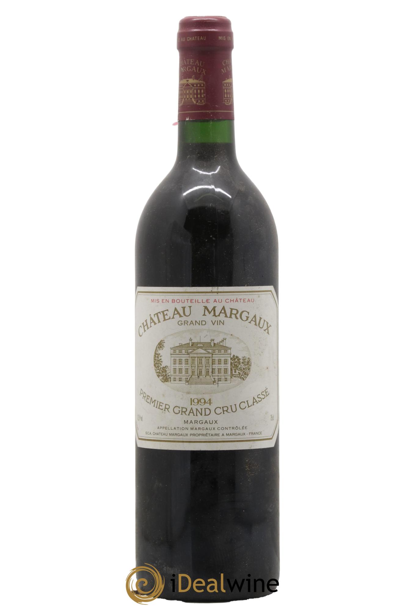 Château Margaux 1er Grand Cru Classé 1994 - Lotto di 1 bottiglia - 0