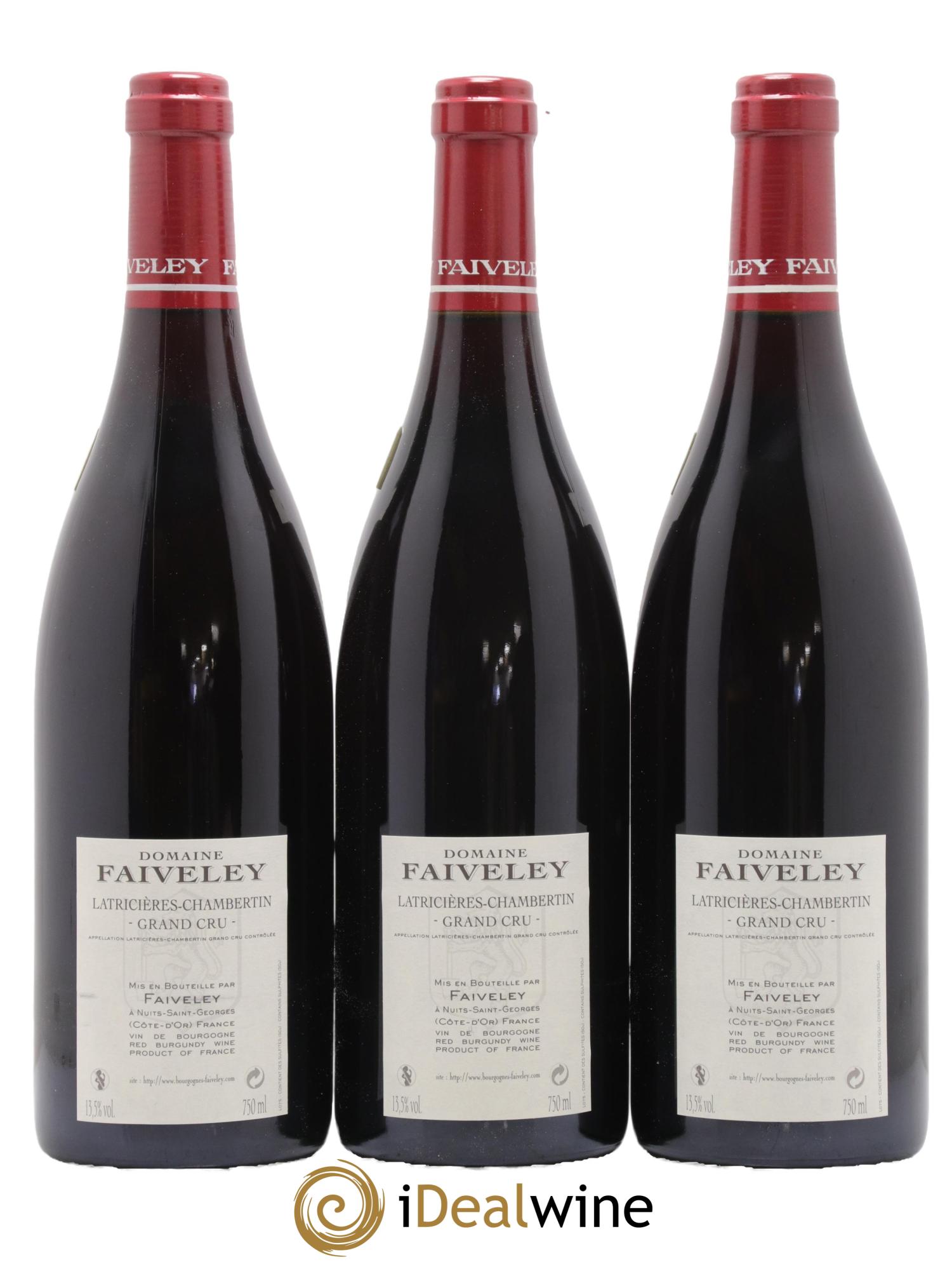 Latricières-Chambertin Grand Cru Faiveley 2010 - Lot de 6 bouteilles - 4