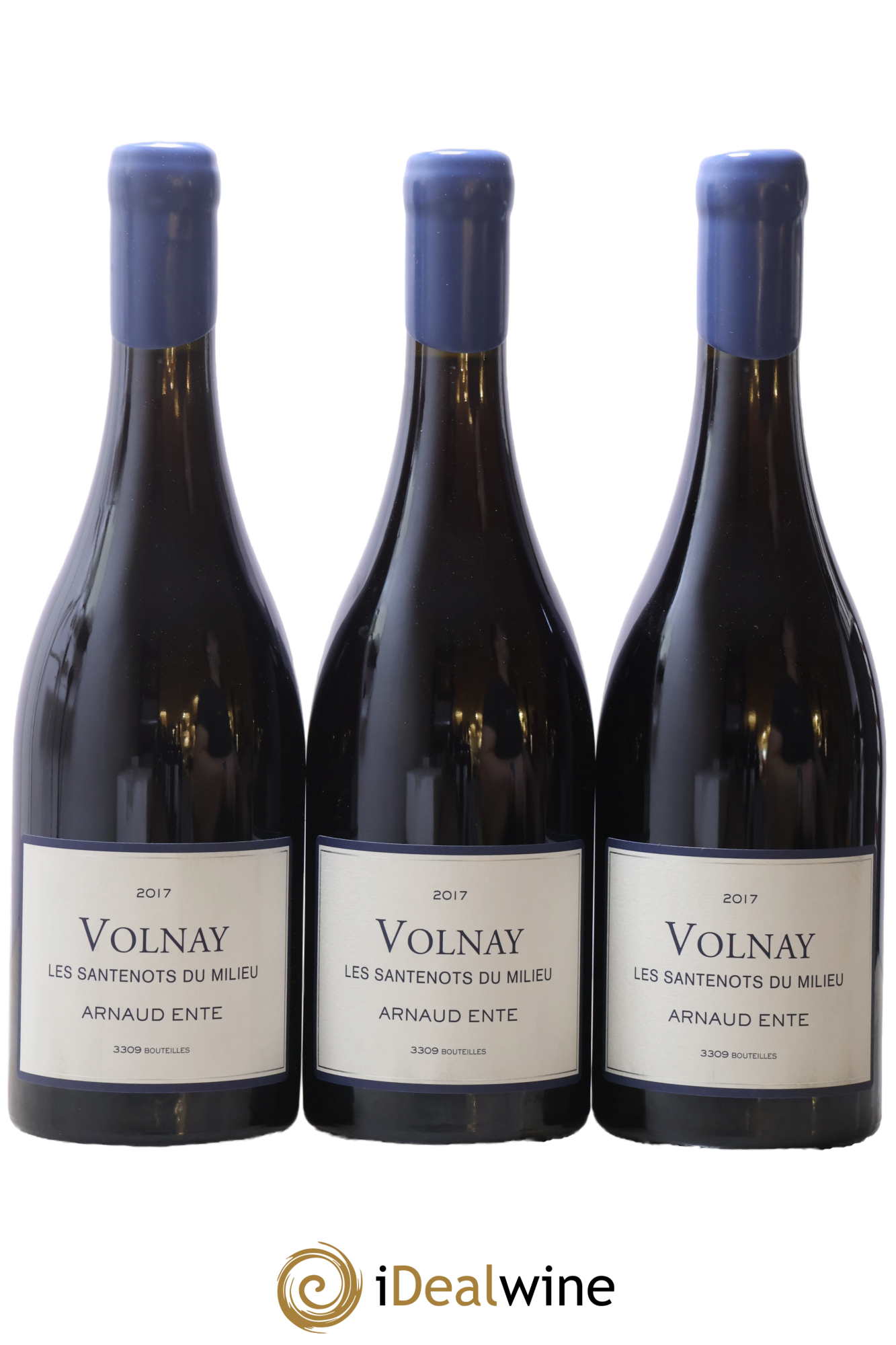 Volnay 1er Cru Les Santenots du Milieu Arnaud Ente 2017 - Lot de 3 bouteilles - 0