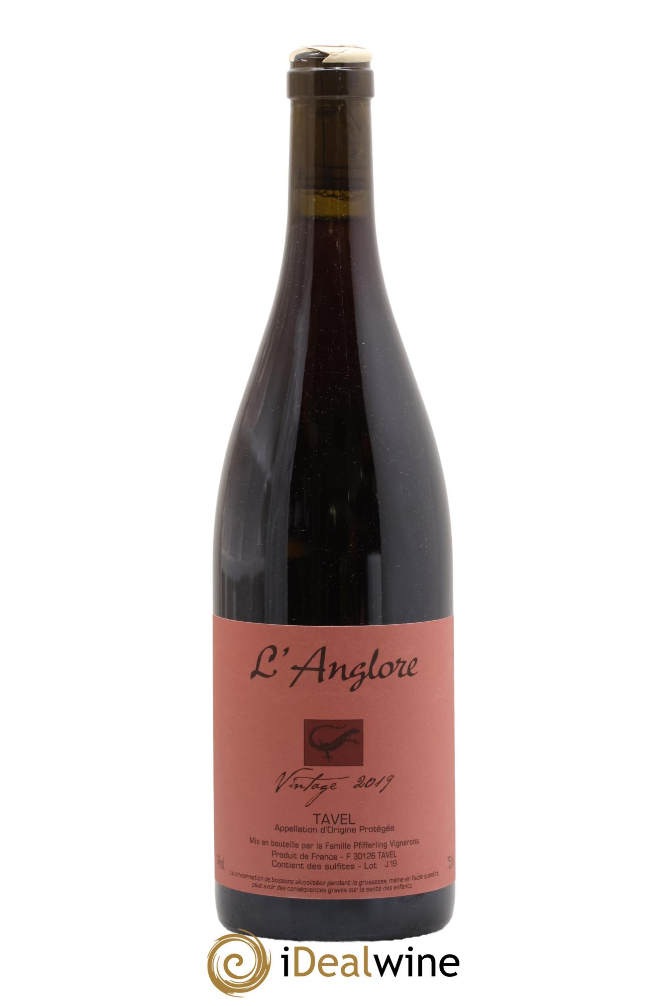 Tavel Vintage L'Anglore 2019 - Posten von 1 Flasche - 0