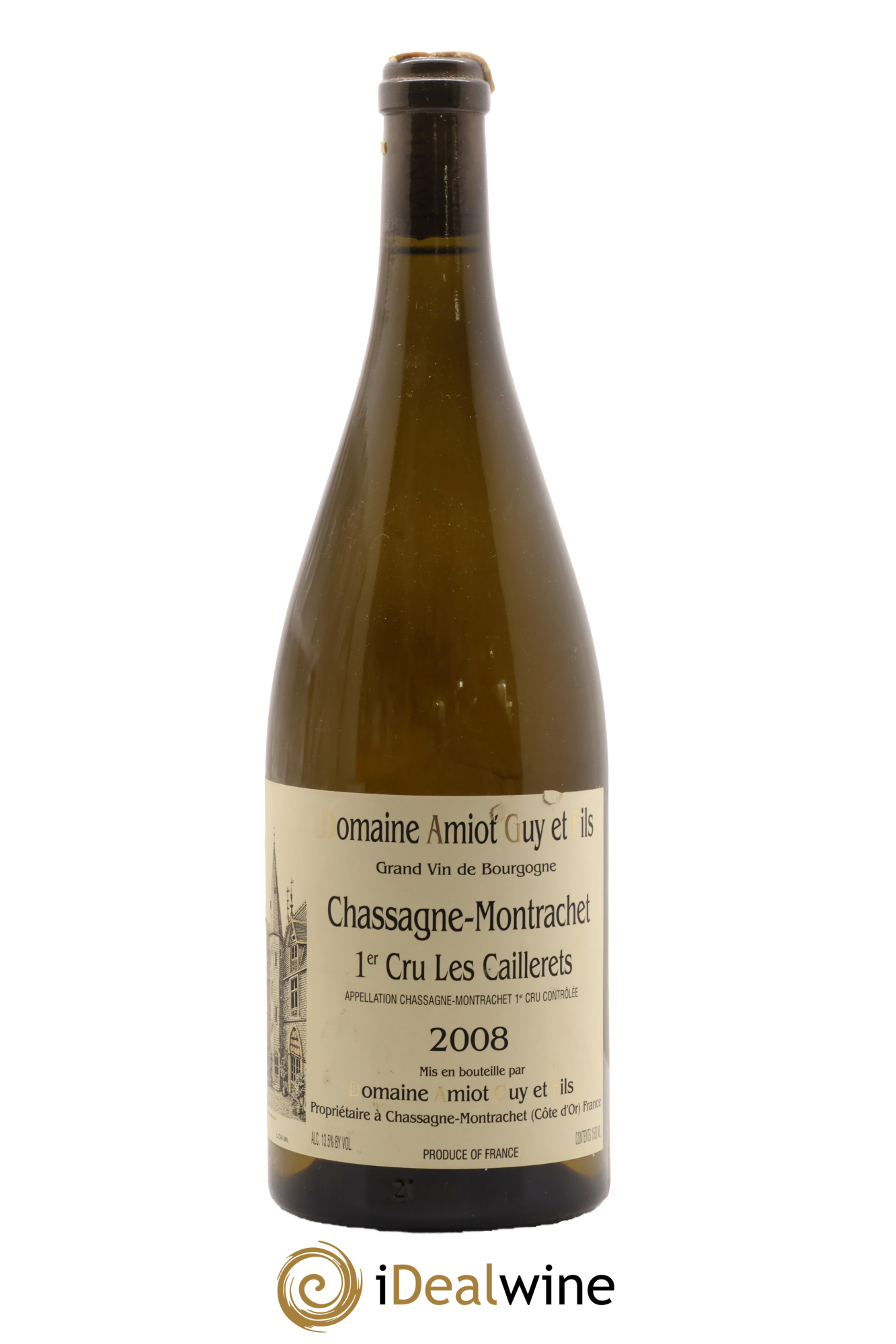 Chassagne-Montrachet 1er Cru Les Caillerets Guy Amiot & Fils 2008 - Lot de 1 magnum - 0