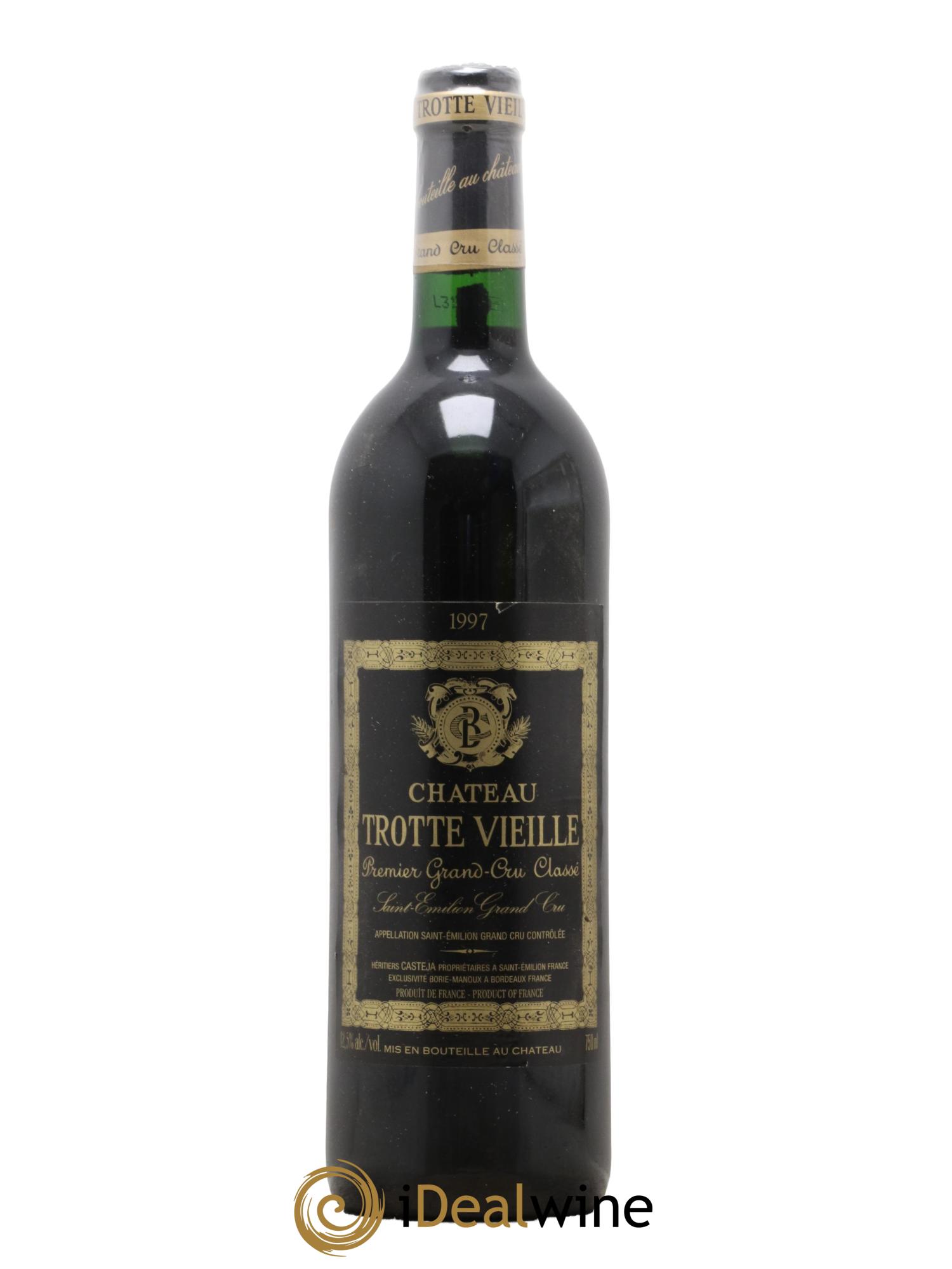 Château Trotte Vieille 1er Grand Cru Classé B 1997 - Lot de 1 bouteille - 0