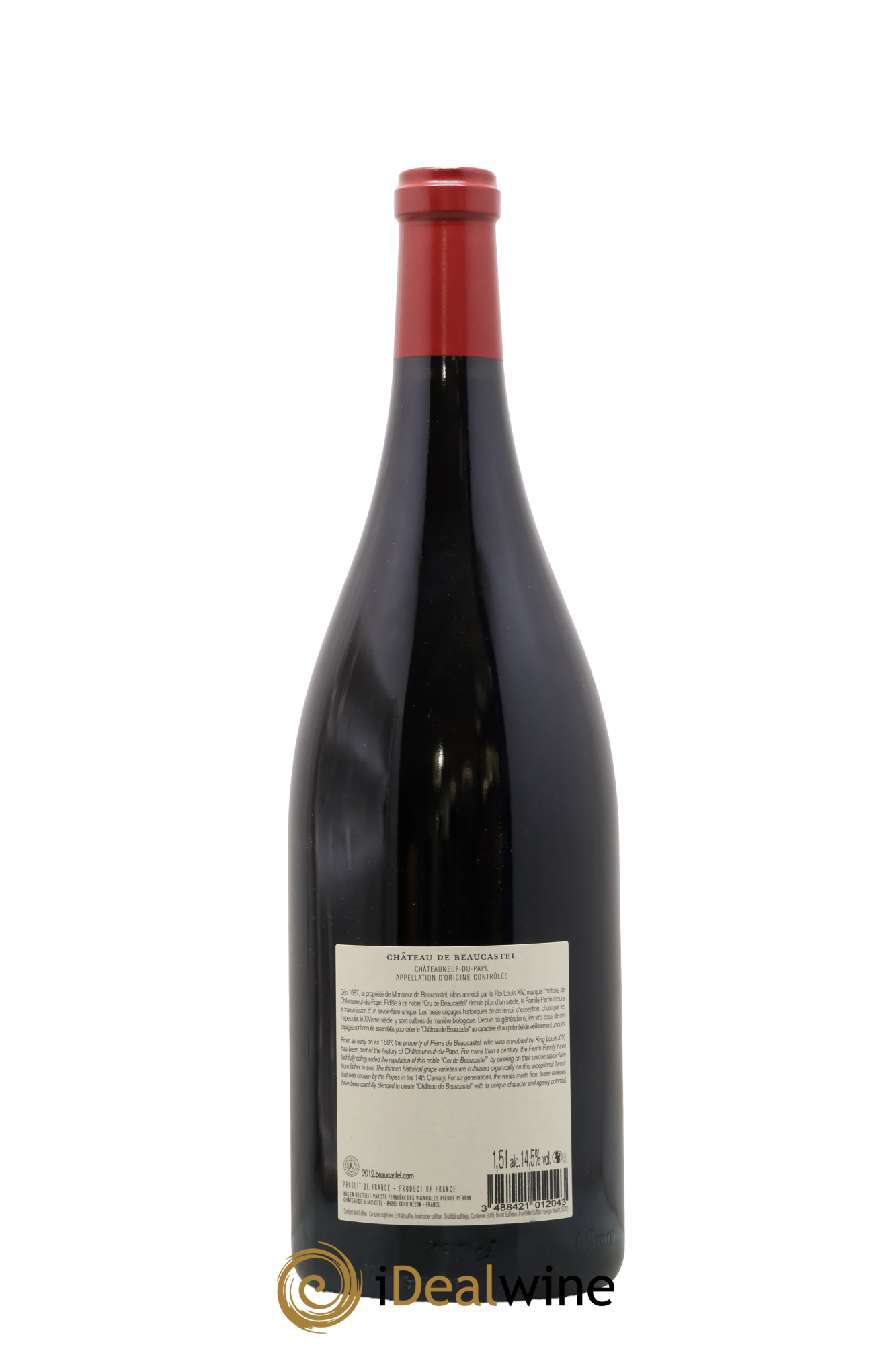 Châteauneuf-du-Pape Château de Beaucastel Famille Perrin 2012 - Lotto di 1 magnum - 1